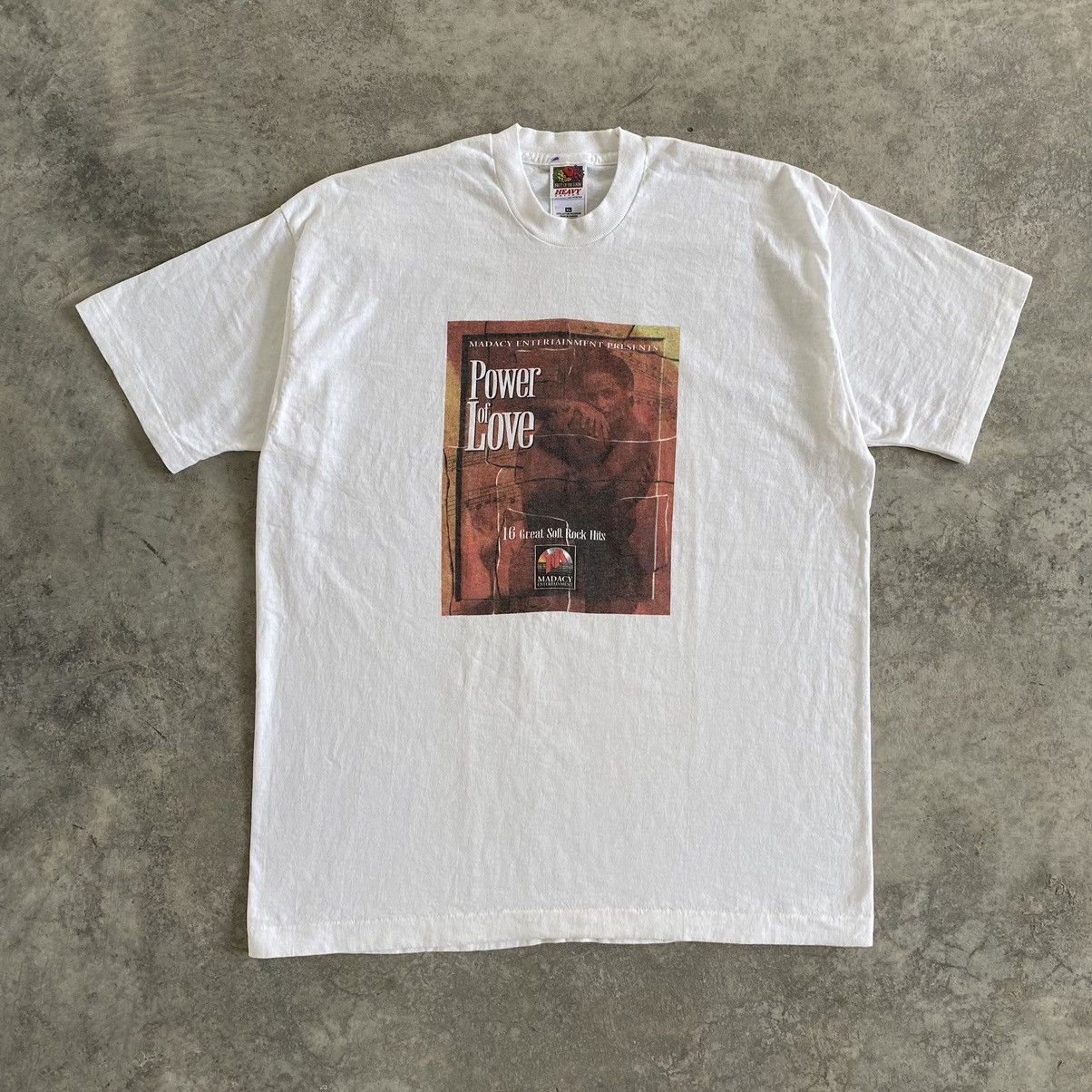 Rap Tees Vintage 1996 Power Of Love Promo Album T-shirt Size US L / EU 52-54 / 3 - 2 Thumbnail
