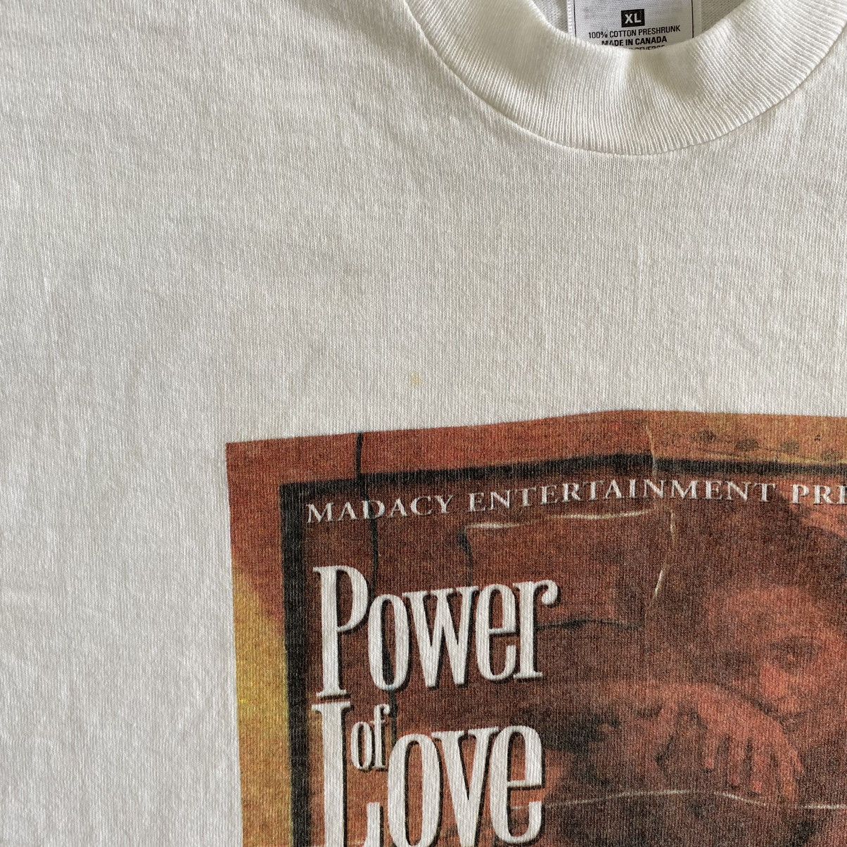 Rap Tees Vintage 1996 Power Of Love Promo Album T-shirt Size US L / EU 52-54 / 3 - 6 Thumbnail