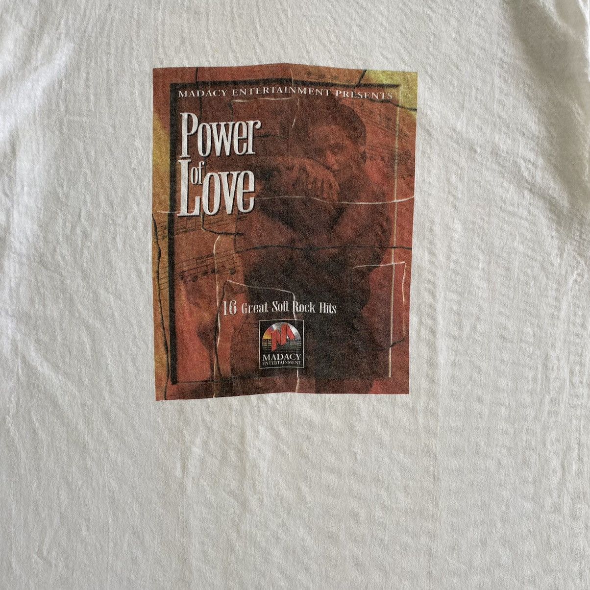 Rap Tees Vintage 1996 Power Of Love Promo Album T-shirt Size US L / EU 52-54 / 3 - 1 Thumbnail