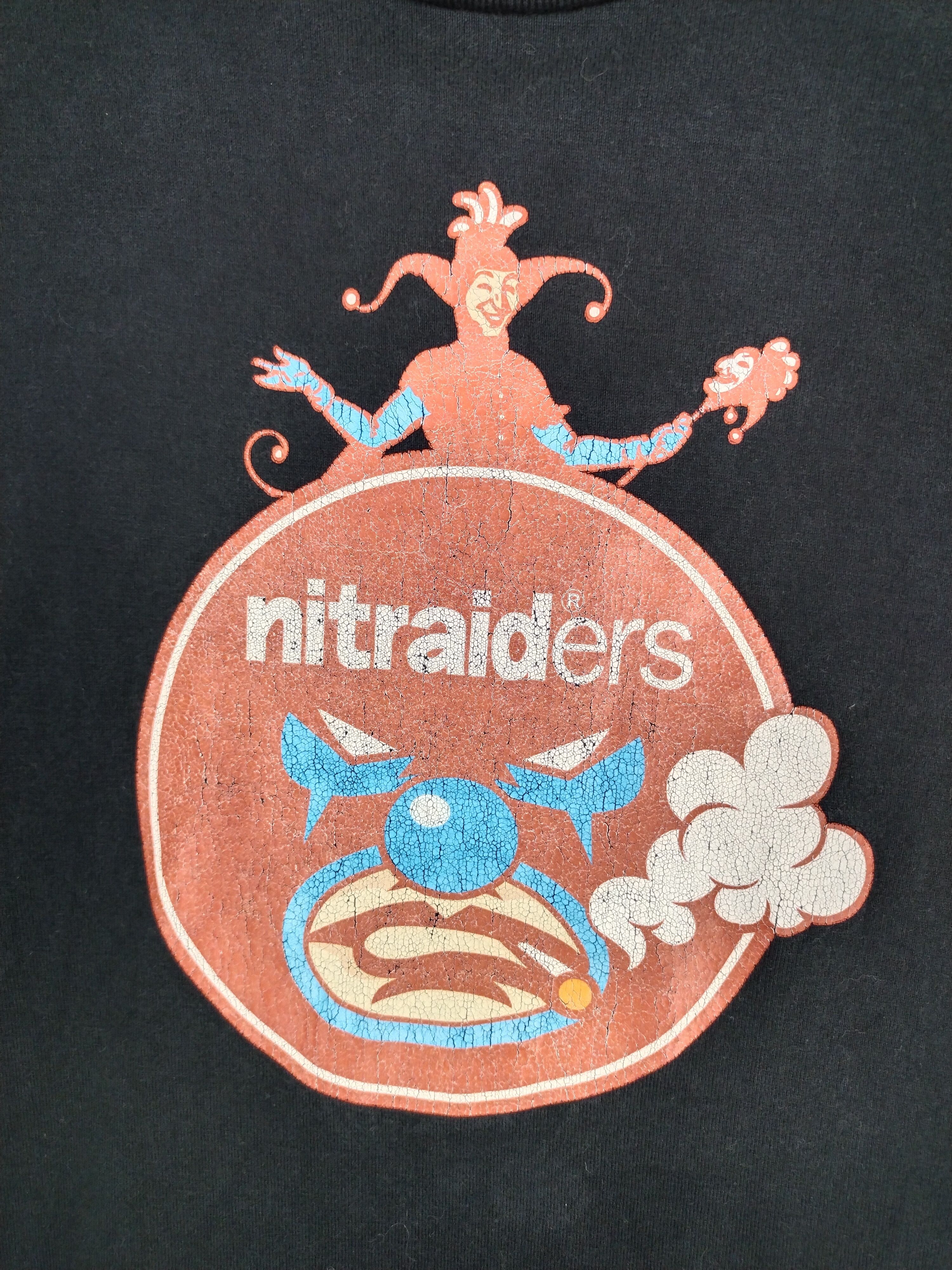 Nitraid Vintage Nitraid "Nitraiders" Harlequin Drama Club Long Shirt Size US M / EU 48-50 / 2 - 2 Thumbnail