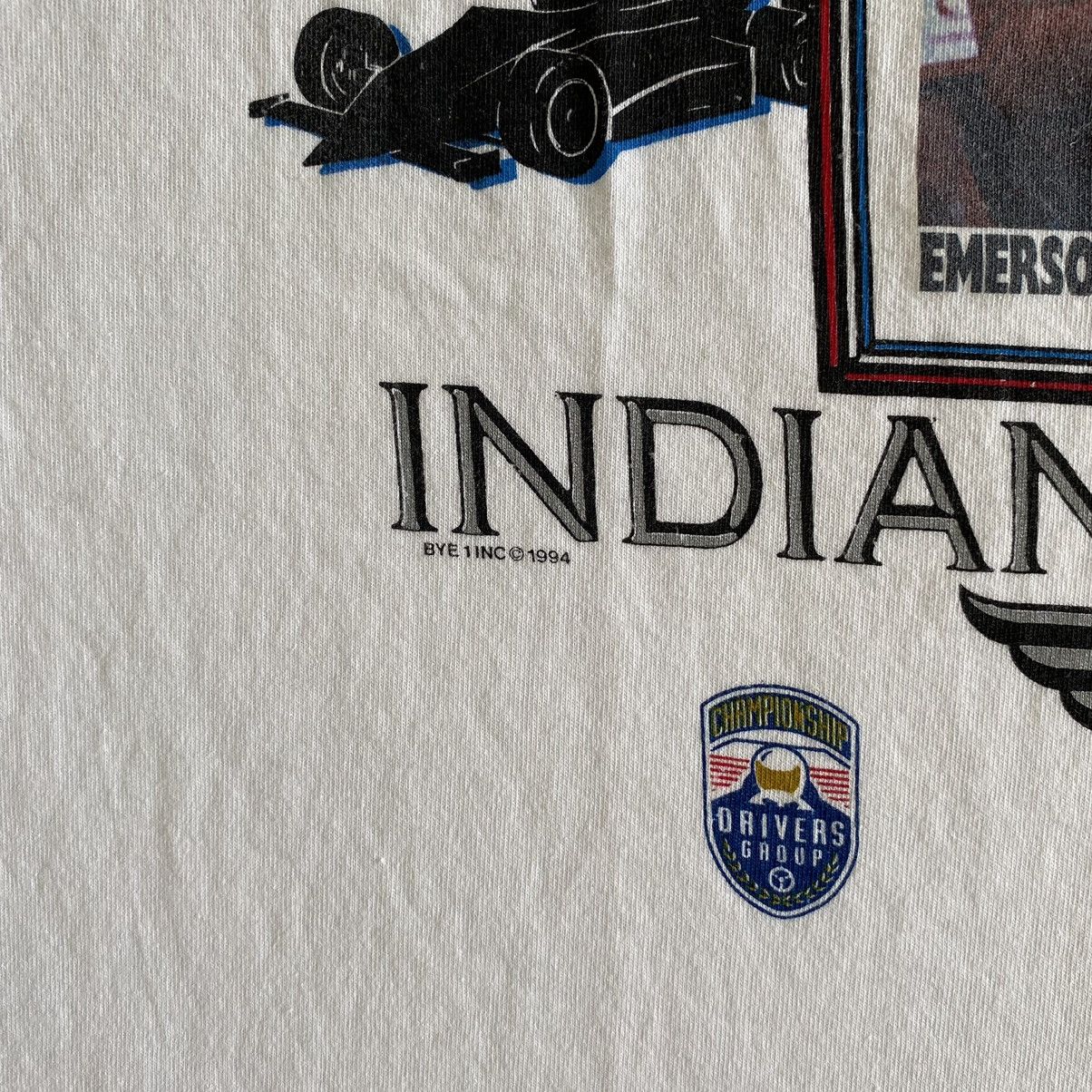 Vintage VTG 90’s Indianapolis Indy 500 Championship Photo Print Tee Size US XL / EU 56 / 4 - 6 Thumbnail
