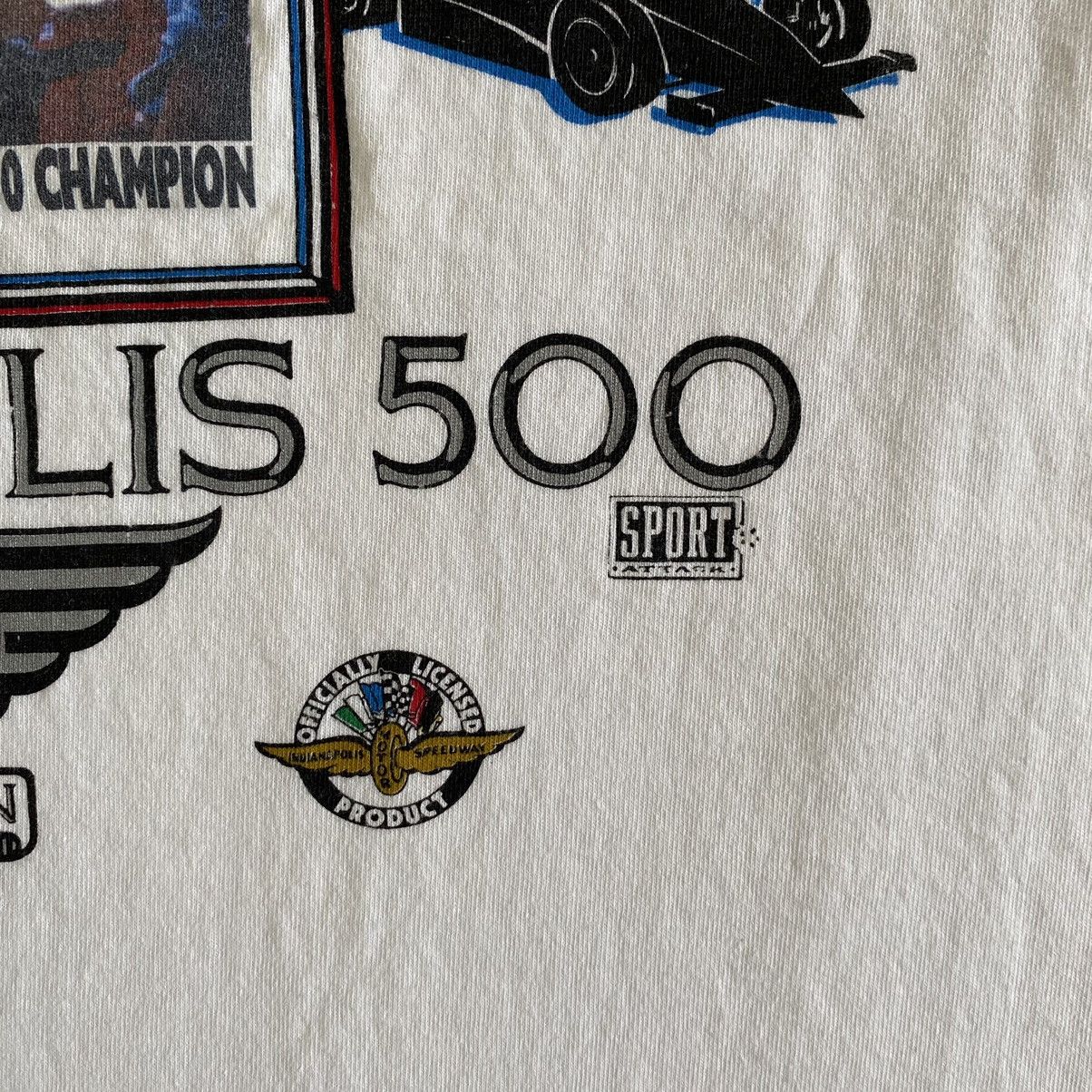 Vintage VTG 90’s Indianapolis Indy 500 Championship Photo Print Tee Size US XL / EU 56 / 4 - 7 Thumbnail