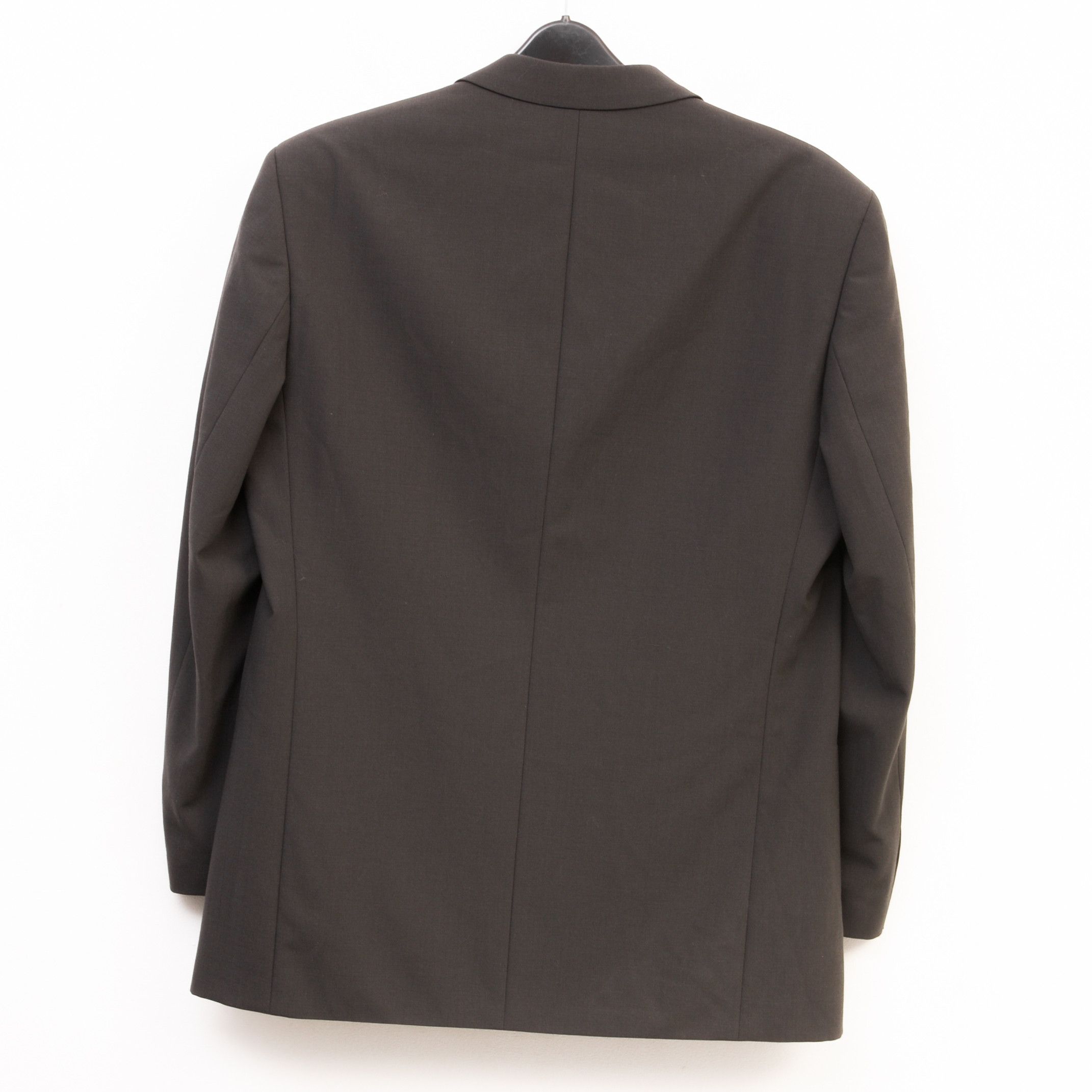 BENVENUTO. Wool Blazer EU 50 Sports Coat M Suit Jacket Black Formal Size 40R - 3 Thumbnail