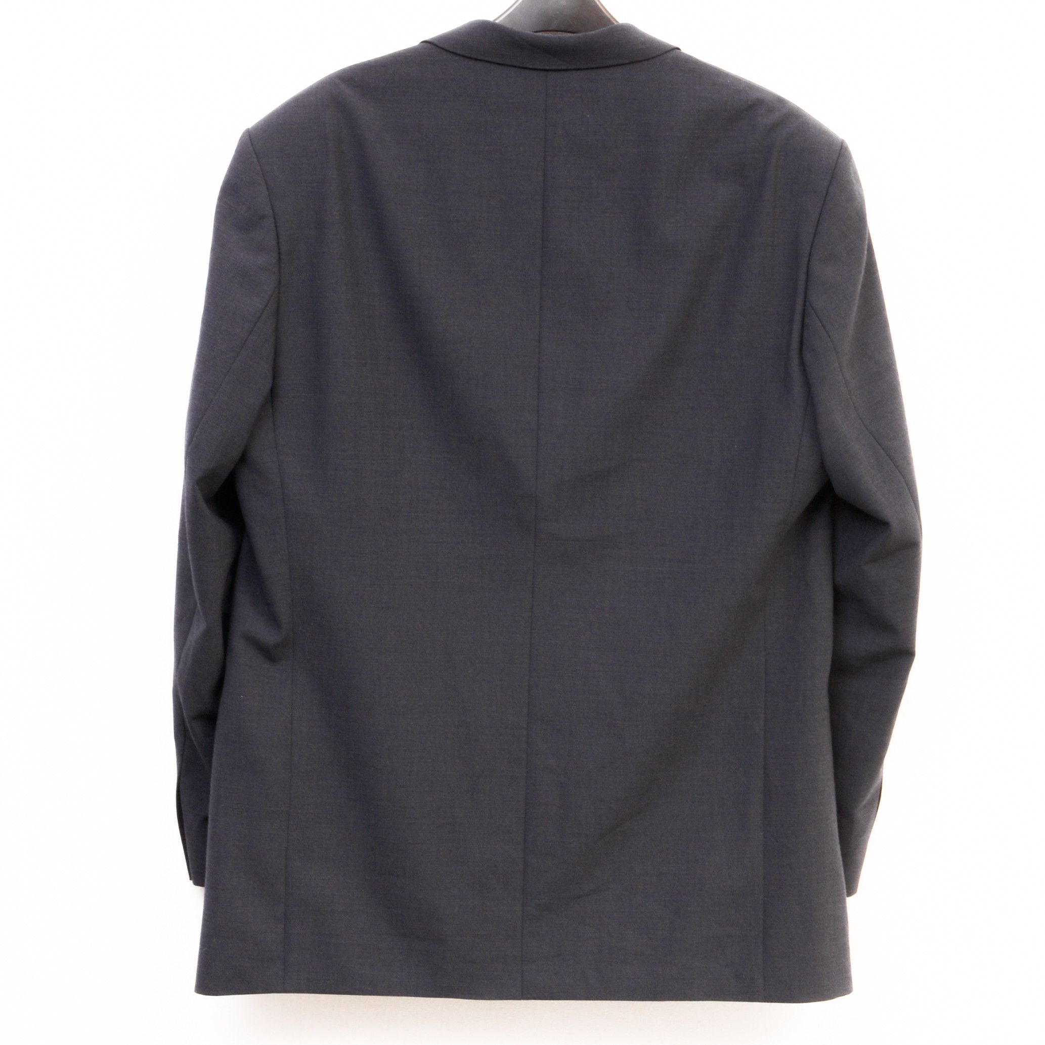 BENVENUTO. Wool Blazer EU 52 Sports Coat L Suit Jacket Formal Black Size 42R - 3 Thumbnail