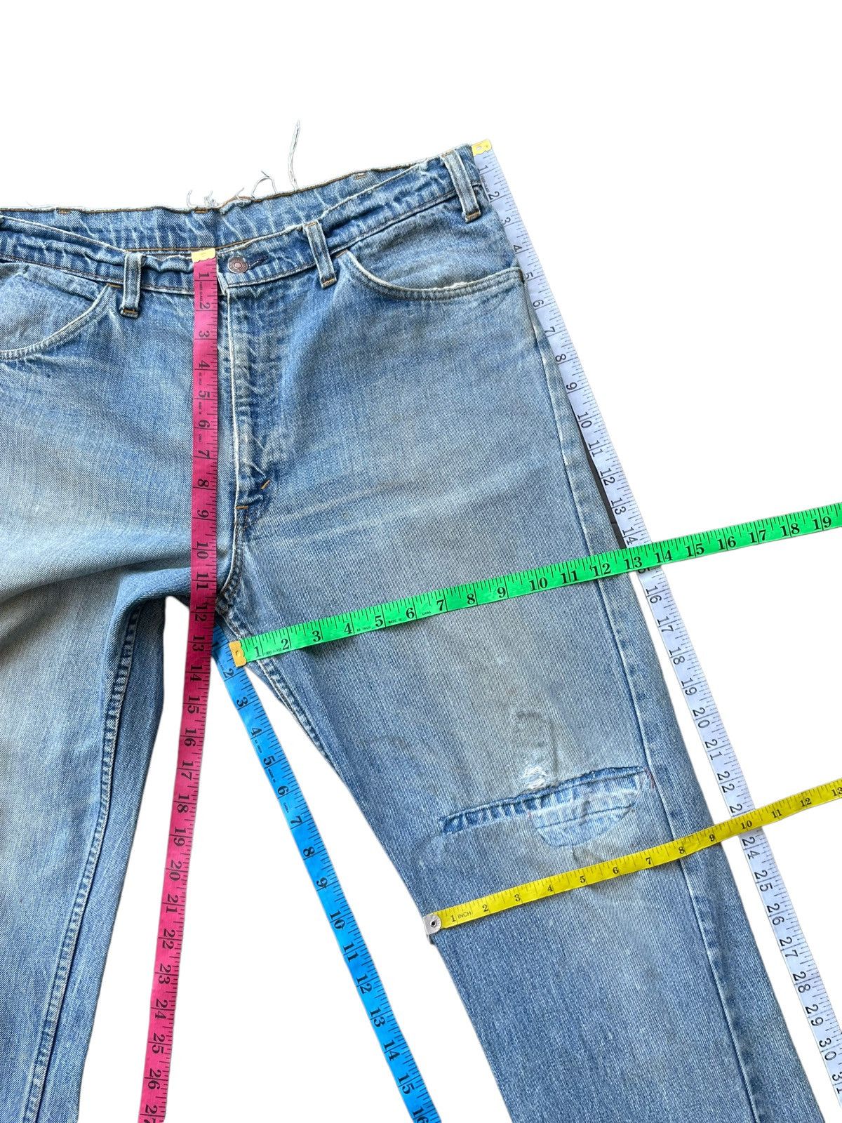 Levi's Vintage 1979 Levis 646 E Distresed Size US 36 / EU 52 - 24 Thumbnail