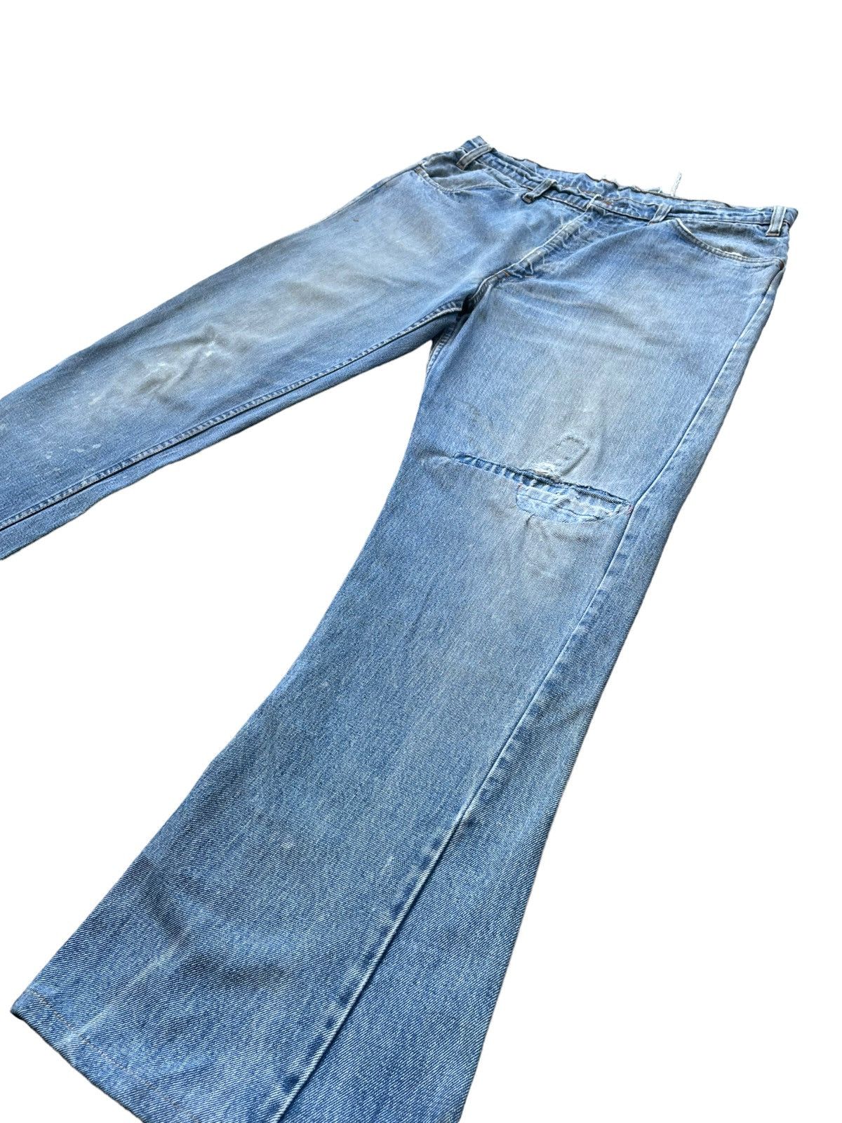 Levi's Vintage 1979 Levis 646 E Distresed Size US 36 / EU 52 - 2 Thumbnail