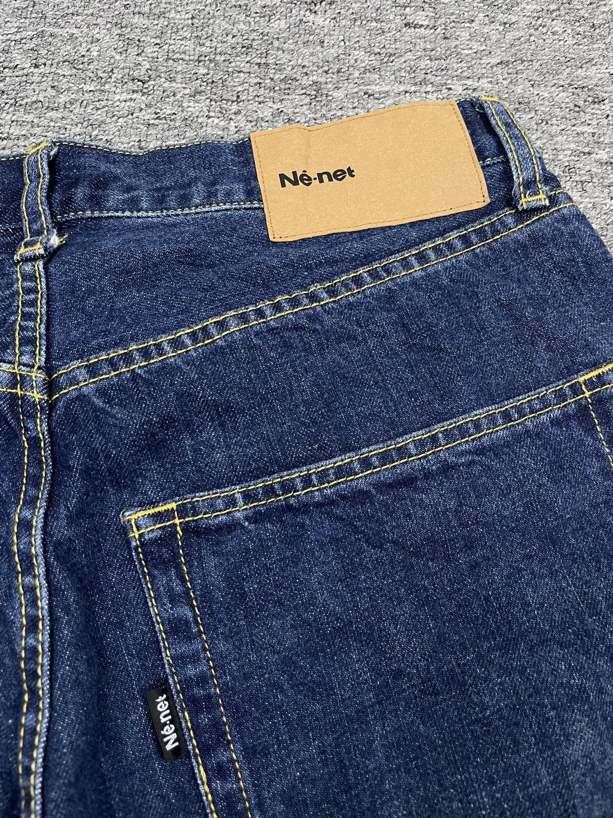 Issey Miyake Vintage Ne-net Issey Miyake Denim Jeans Patchwork Size US 30 / EU 46 - 9 Thumbnail