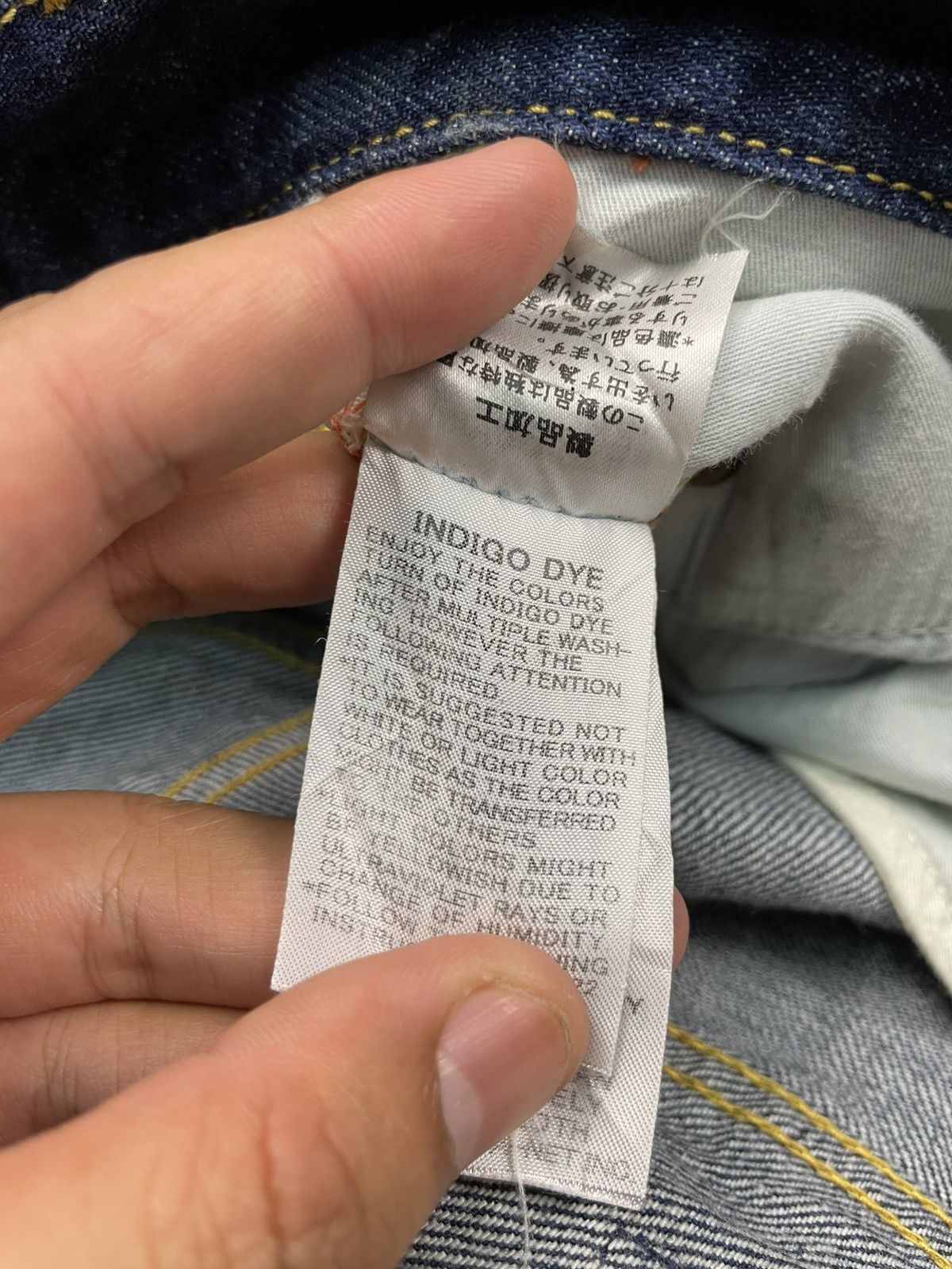 Issey Miyake Vintage Ne-net Issey Miyake Denim Jeans Patchwork Size US 30 / EU 46 - 10 Thumbnail