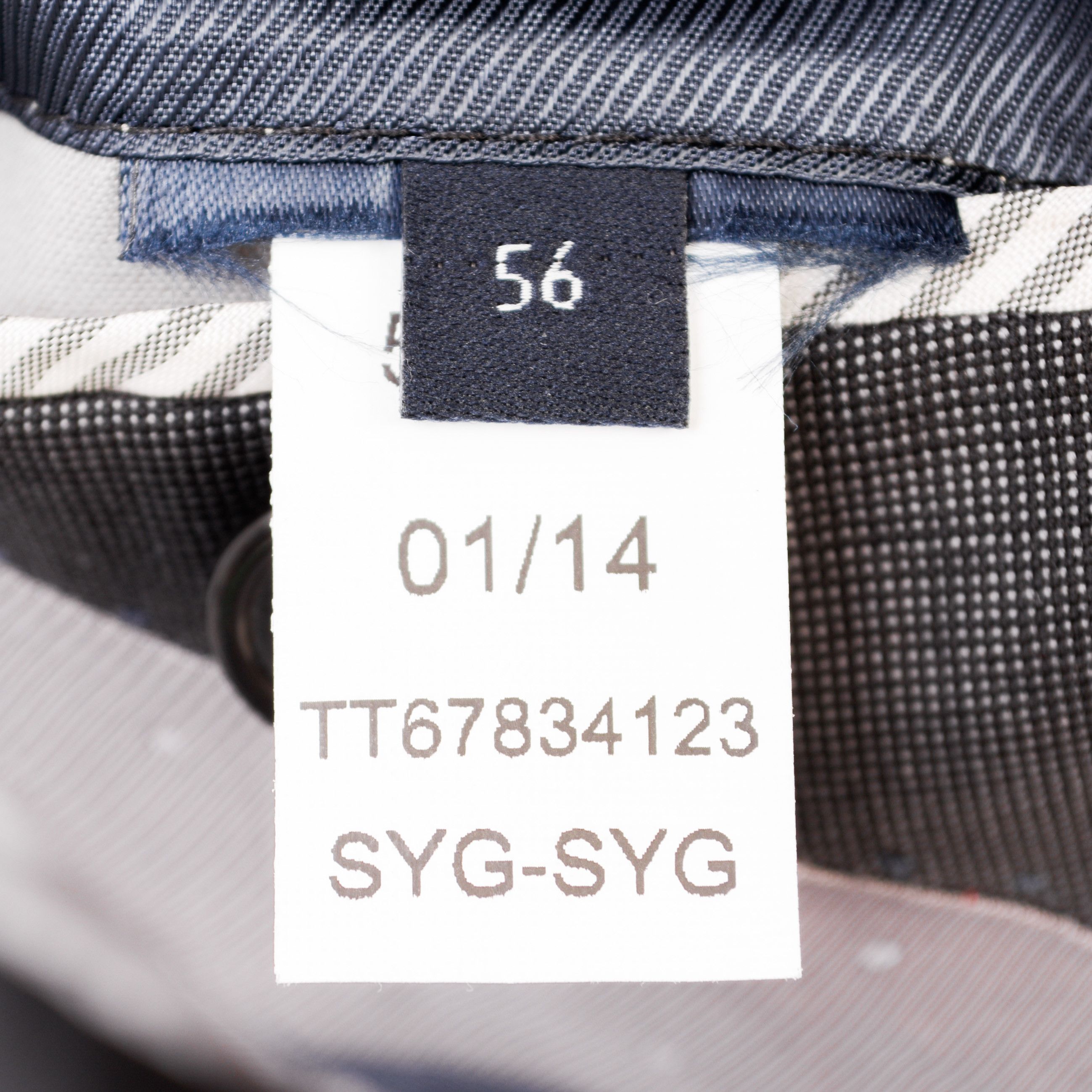 Tommy Hilfiger Blazer EU 56 Suit Jacket Sports Coat Formal Grey Size 46R - 5 Thumbnail