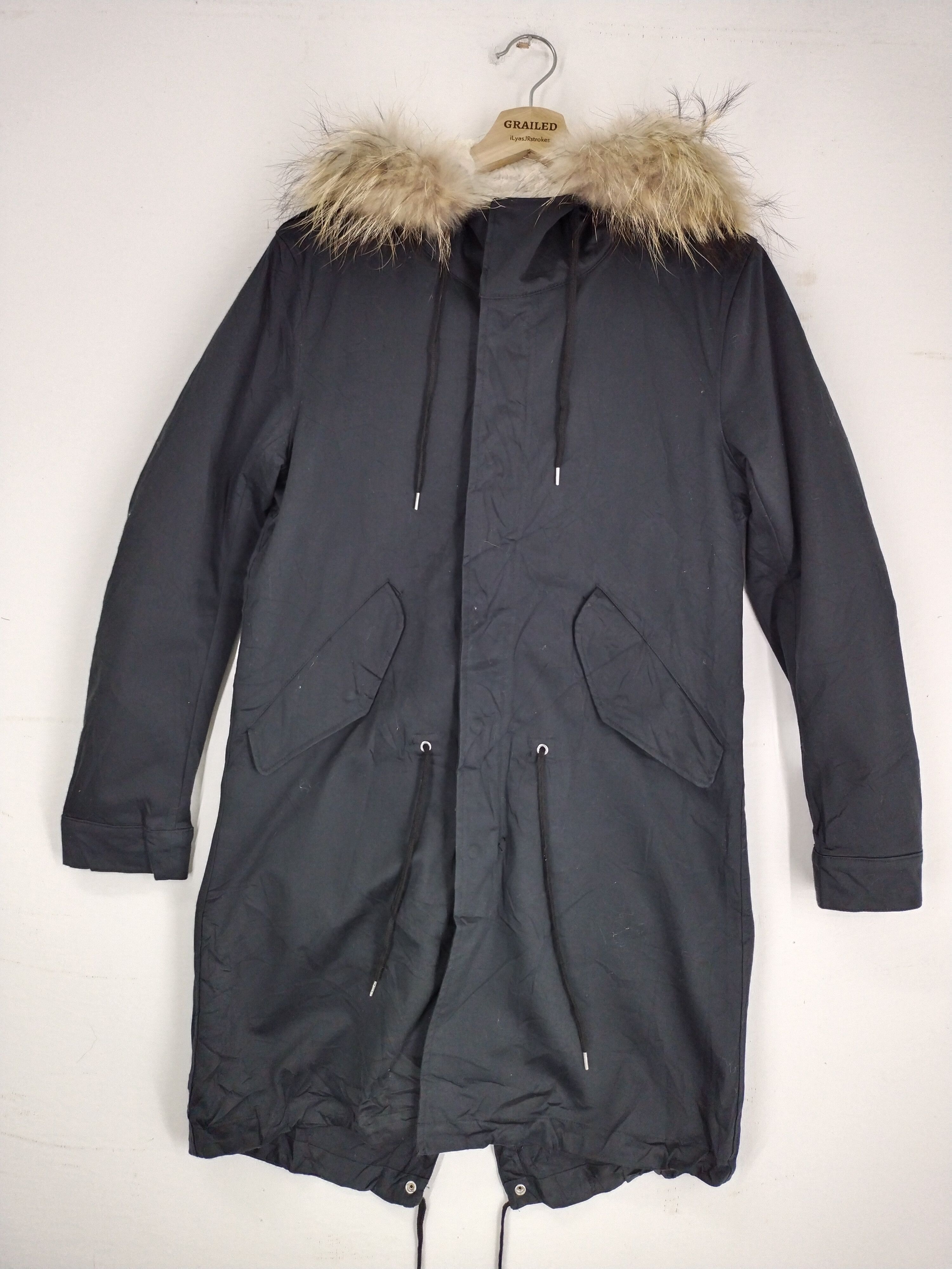 STUDIOUS Vintage STUDIOUS Parka Faux Fur Coat Hoodie Jacket Size US M / EU 48-50 / 2 - 2 Thumbnail