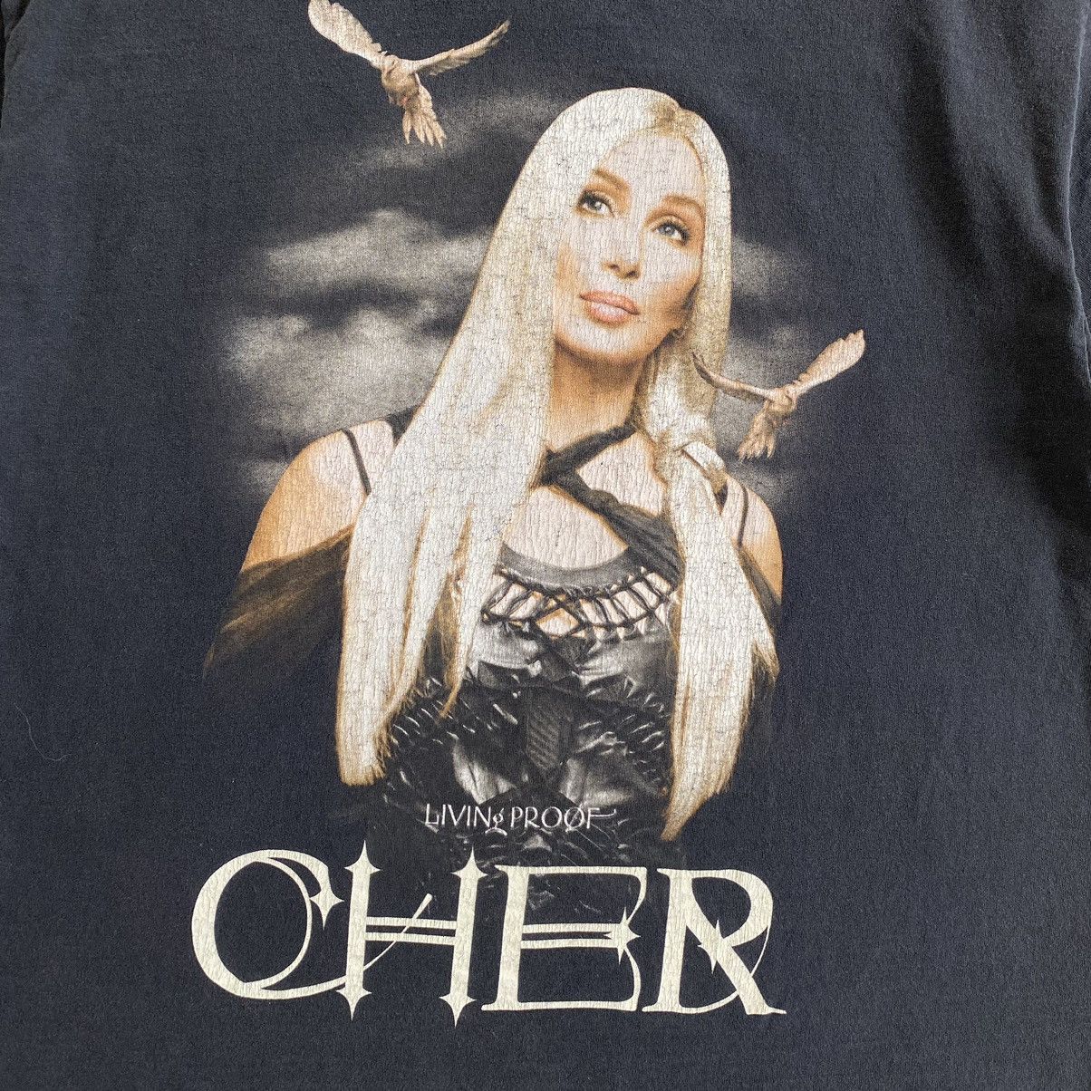 Band Tees Vintage Cher Pop Disco Dance Promo Tour T-shirt Size US XL / EU 56 / 4 - 5 Thumbnail