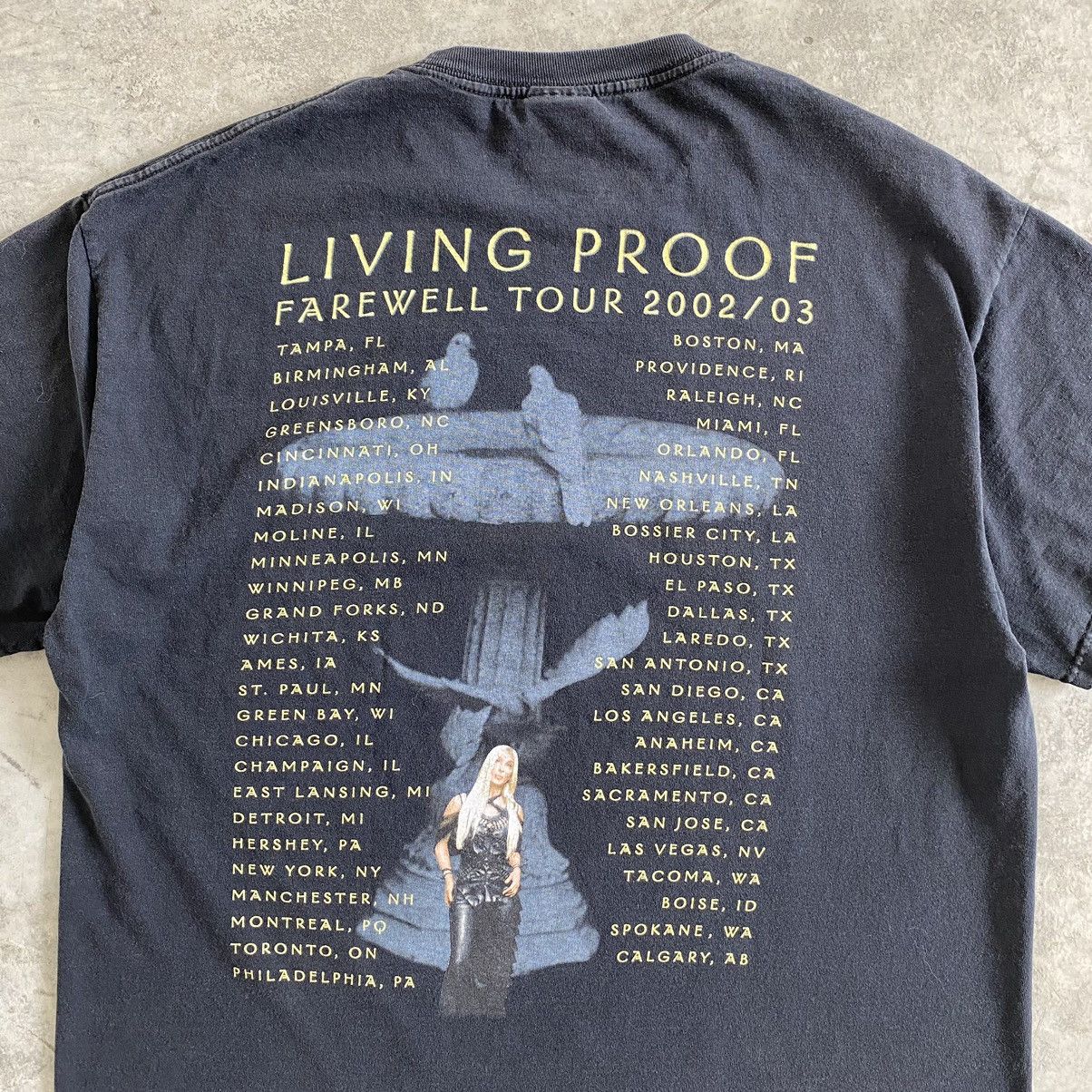 Band Tees Vintage Cher Pop Disco Dance Promo Tour T-shirt Size US XL / EU 56 / 4 - 10 Thumbnail