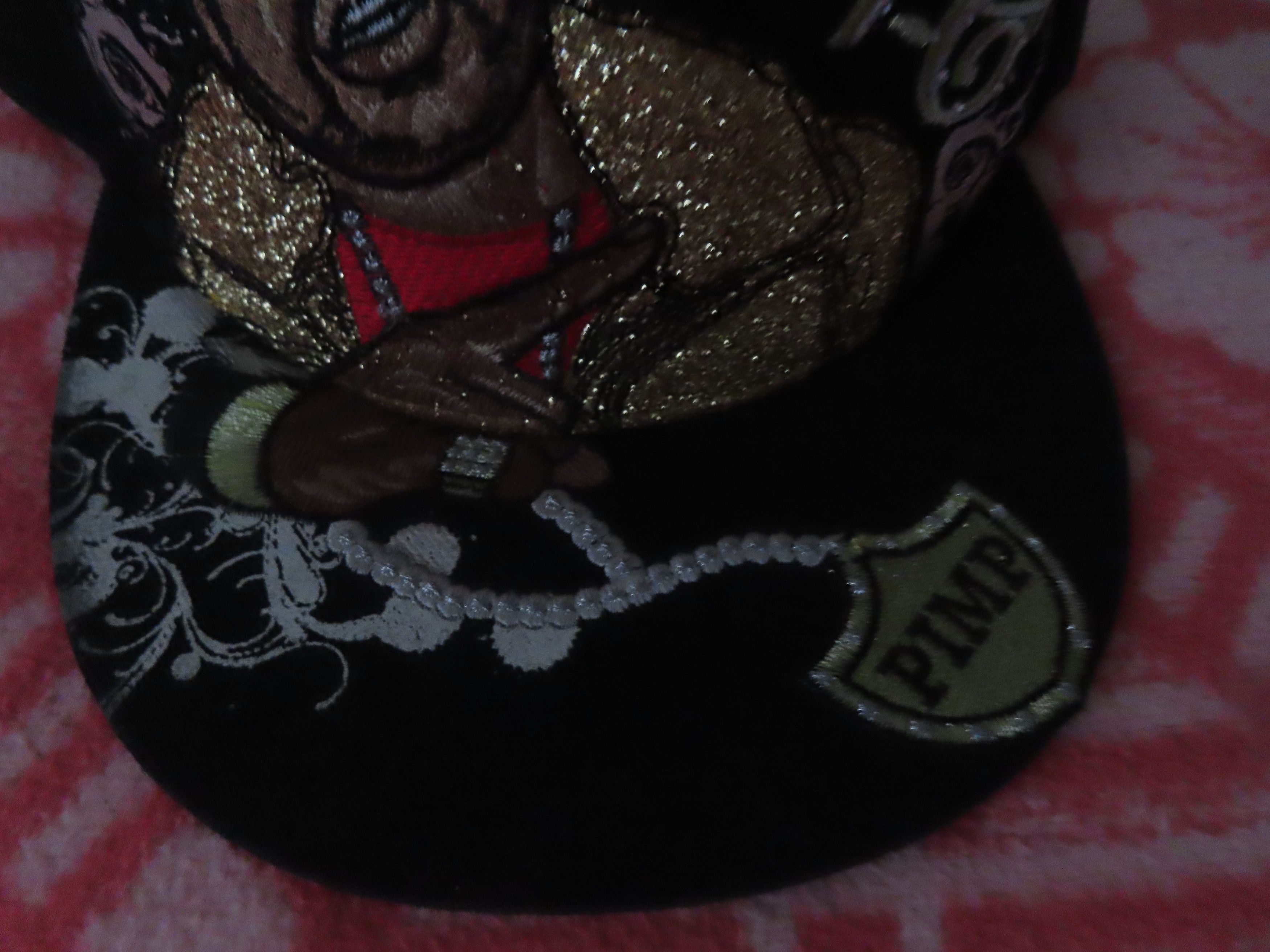 Rap Tees × Vintage vintage rare pimp c under ground king hat sz M fitted Size ONE SIZE - 2 Thumbnail