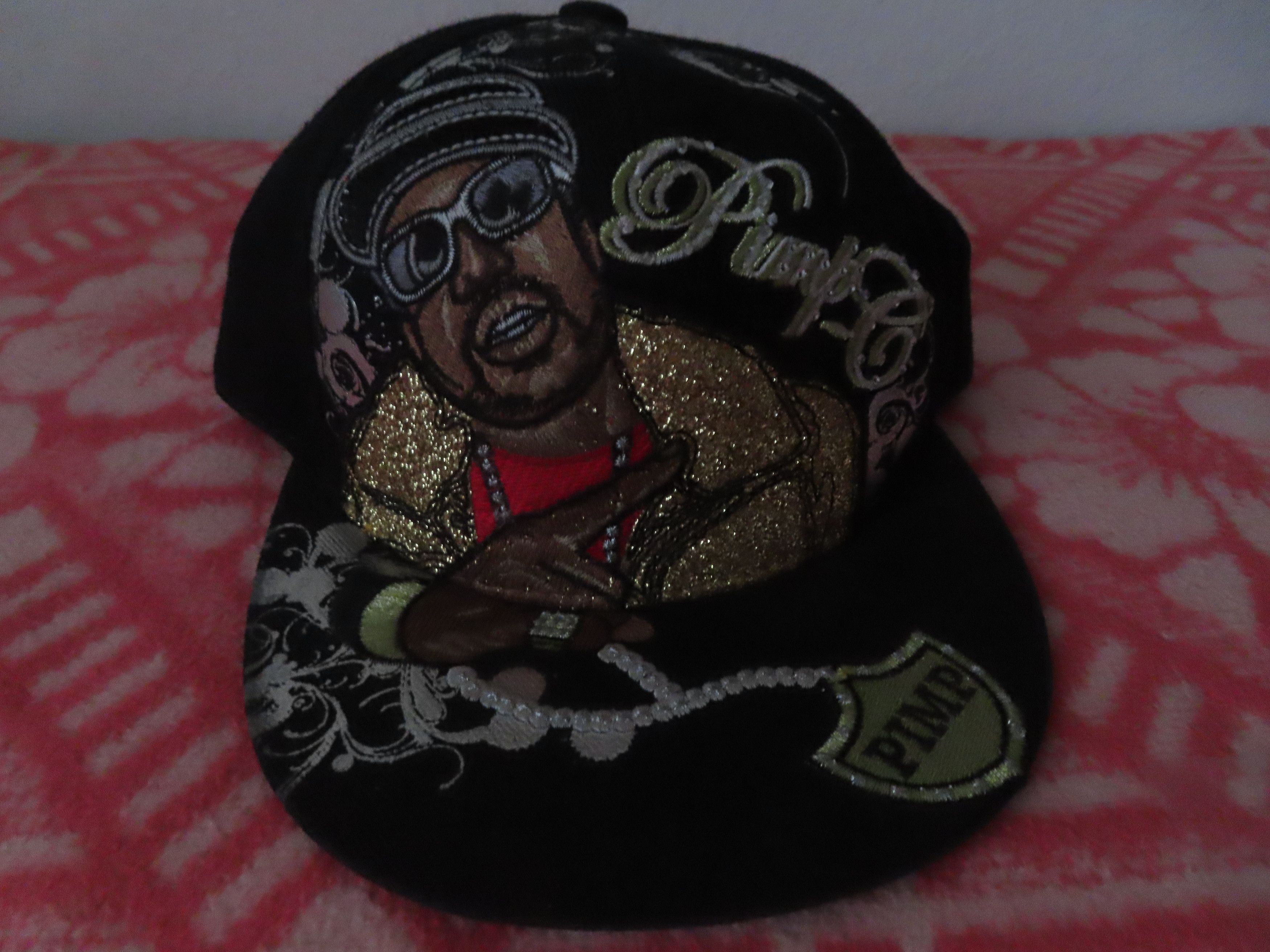 Rap Tees × Vintage vintage rare pimp c under ground king hat sz M fitted Size ONE SIZE - 1 Thumbnail