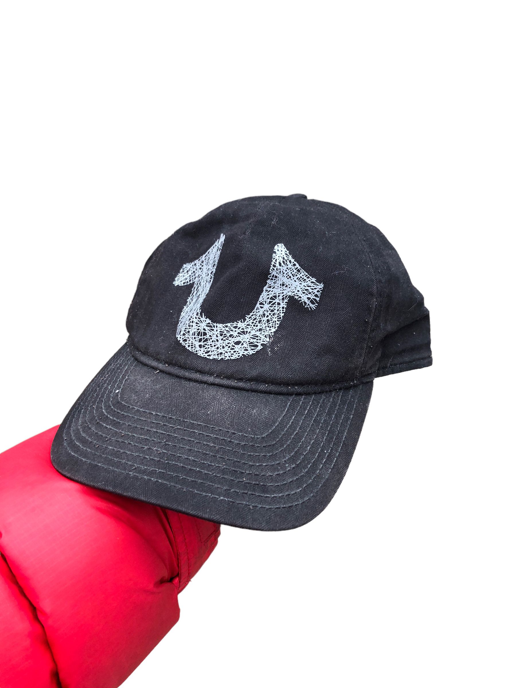 Vintage True Religion Hat Baseball Cap Black