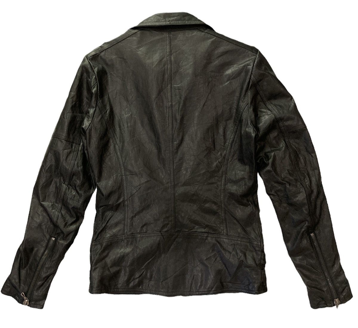 未使用級【goa】leather gimmick bono jacket Goa Bono Jacket | Grailed