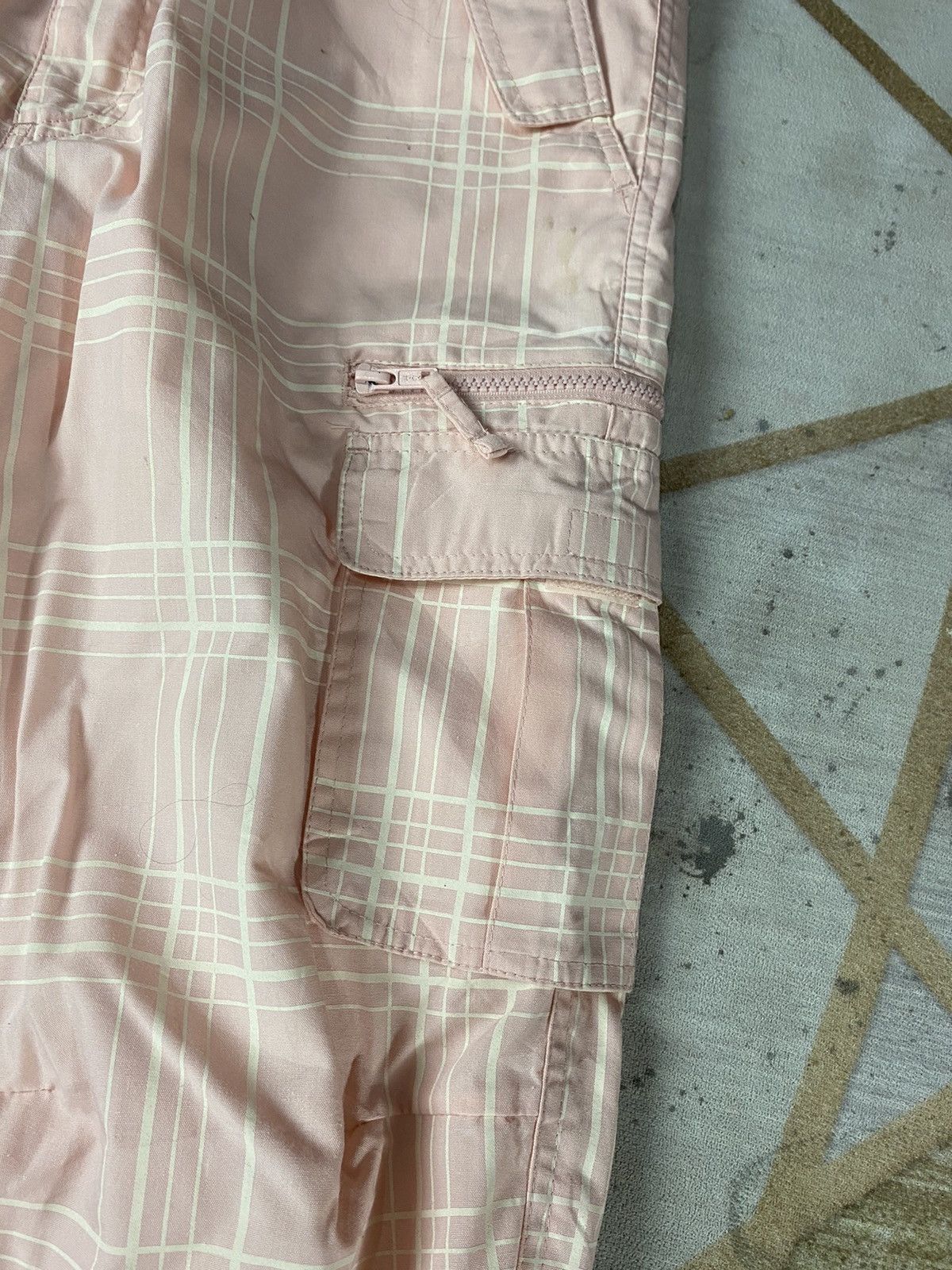 Japanese Brand 💥BINDING NOW💥BARCEDOS Checkered Cargo Pant multipocket Size US 34 / EU 50 - 14 Thumbnail