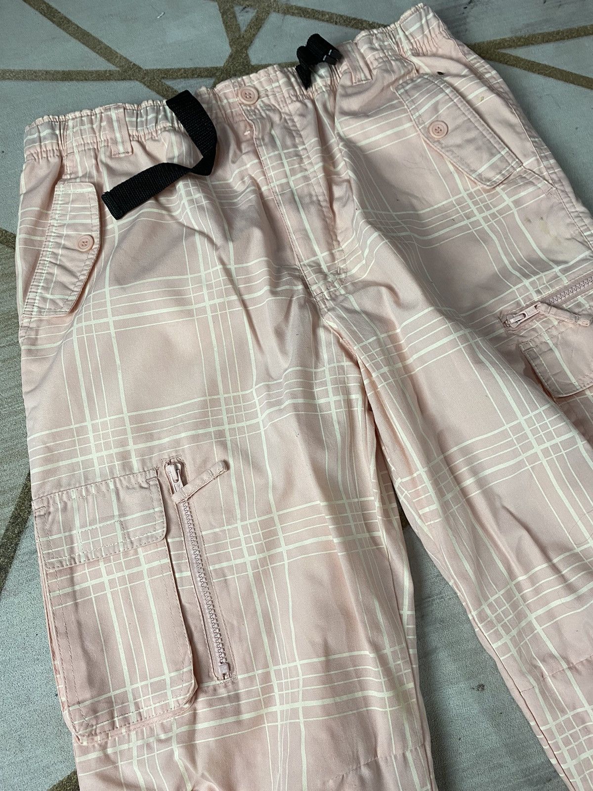Japanese Brand 💥BINDING NOW💥BARCEDOS Checkered Cargo Pant multipocket Size US 34 / EU 50 - 13 Thumbnail