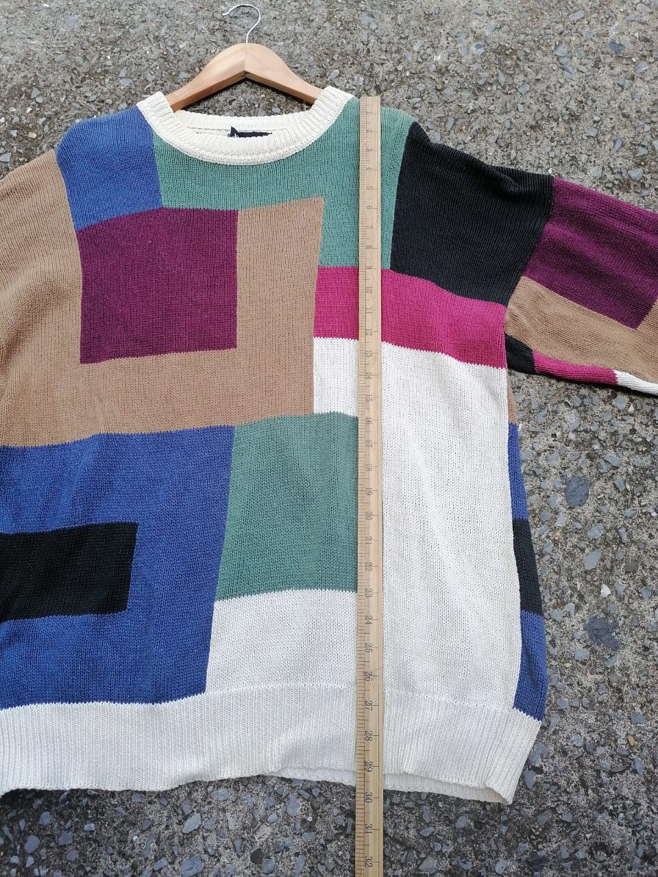 Designer John Henry Colour Block Knitwear Size US L / EU 52-54 / 3 - 2 Thumbnail