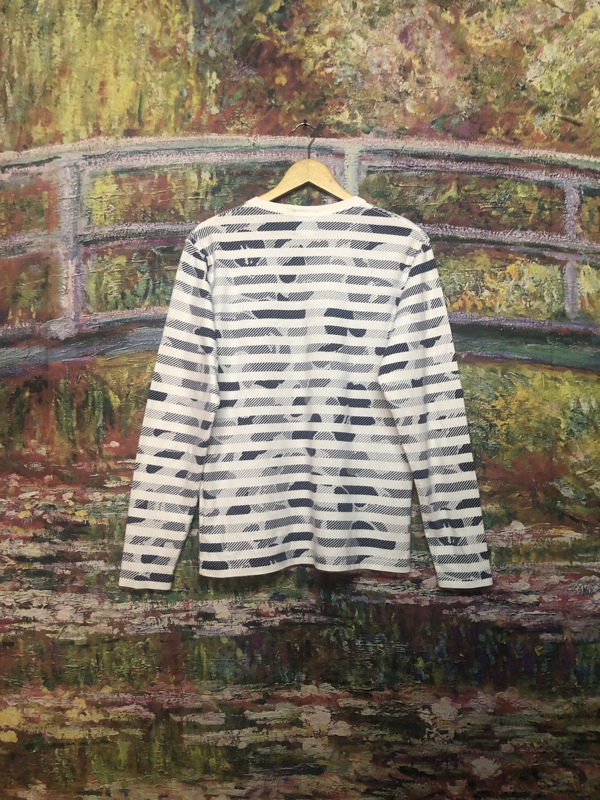 Bape Bape long sleeve camo striped Size US M / EU 48-50 / 2 - 2 Thumbnail