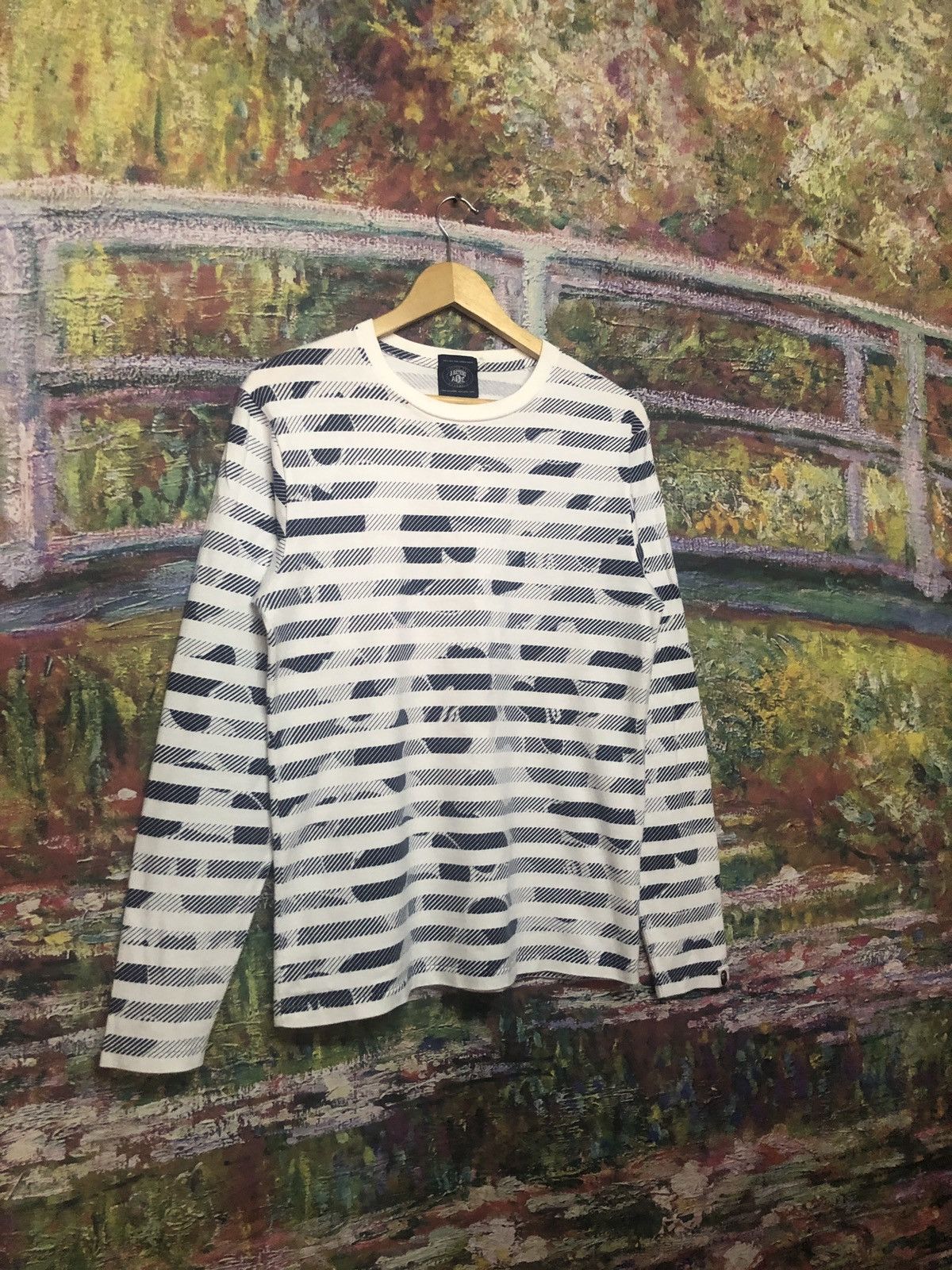 Bape Bape long sleeve camo striped Size US M / EU 48-50 / 2 - 5 Thumbnail