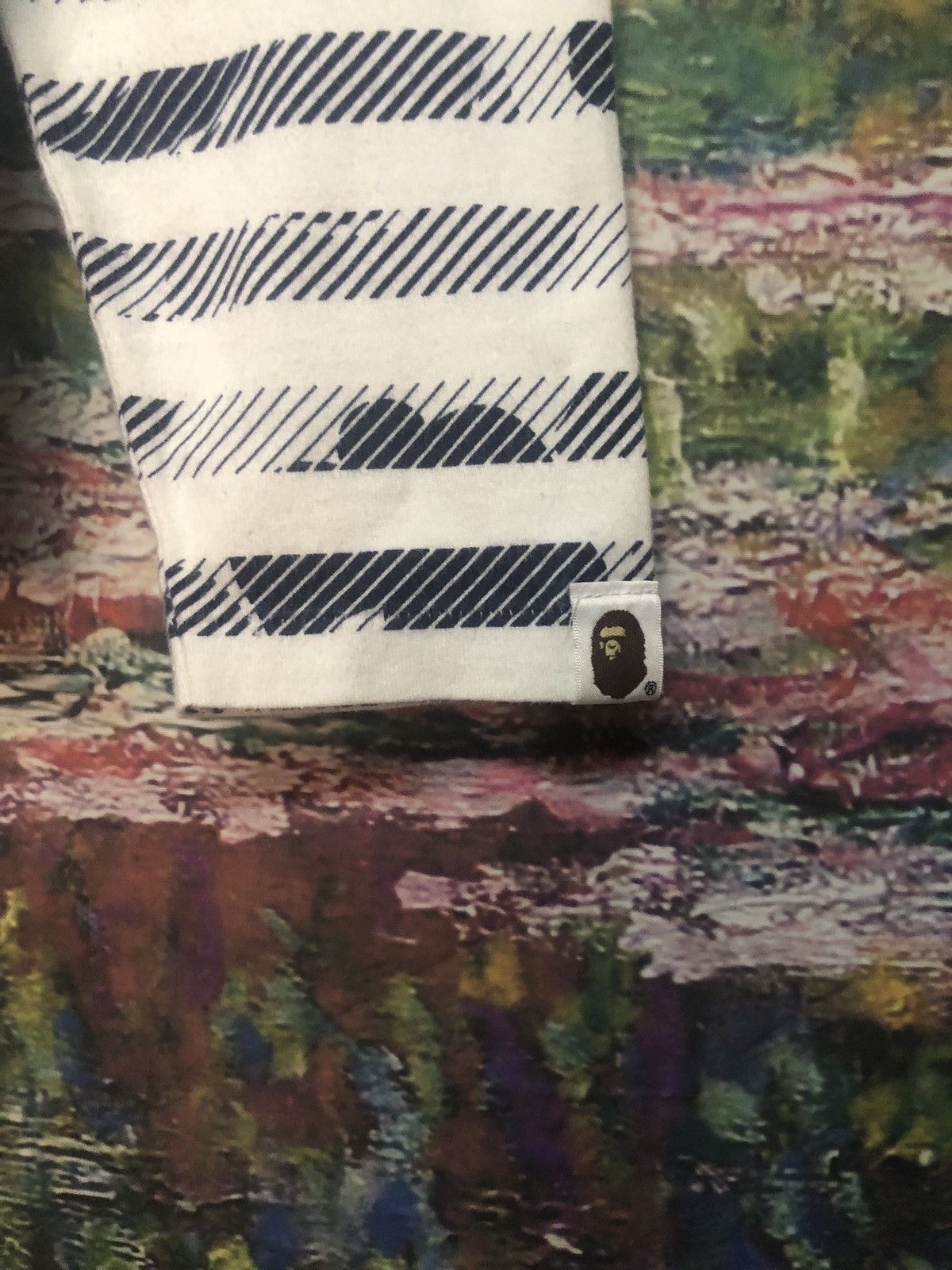 Bape Bape long sleeve camo striped Size US M / EU 48-50 / 2 - 6 Thumbnail