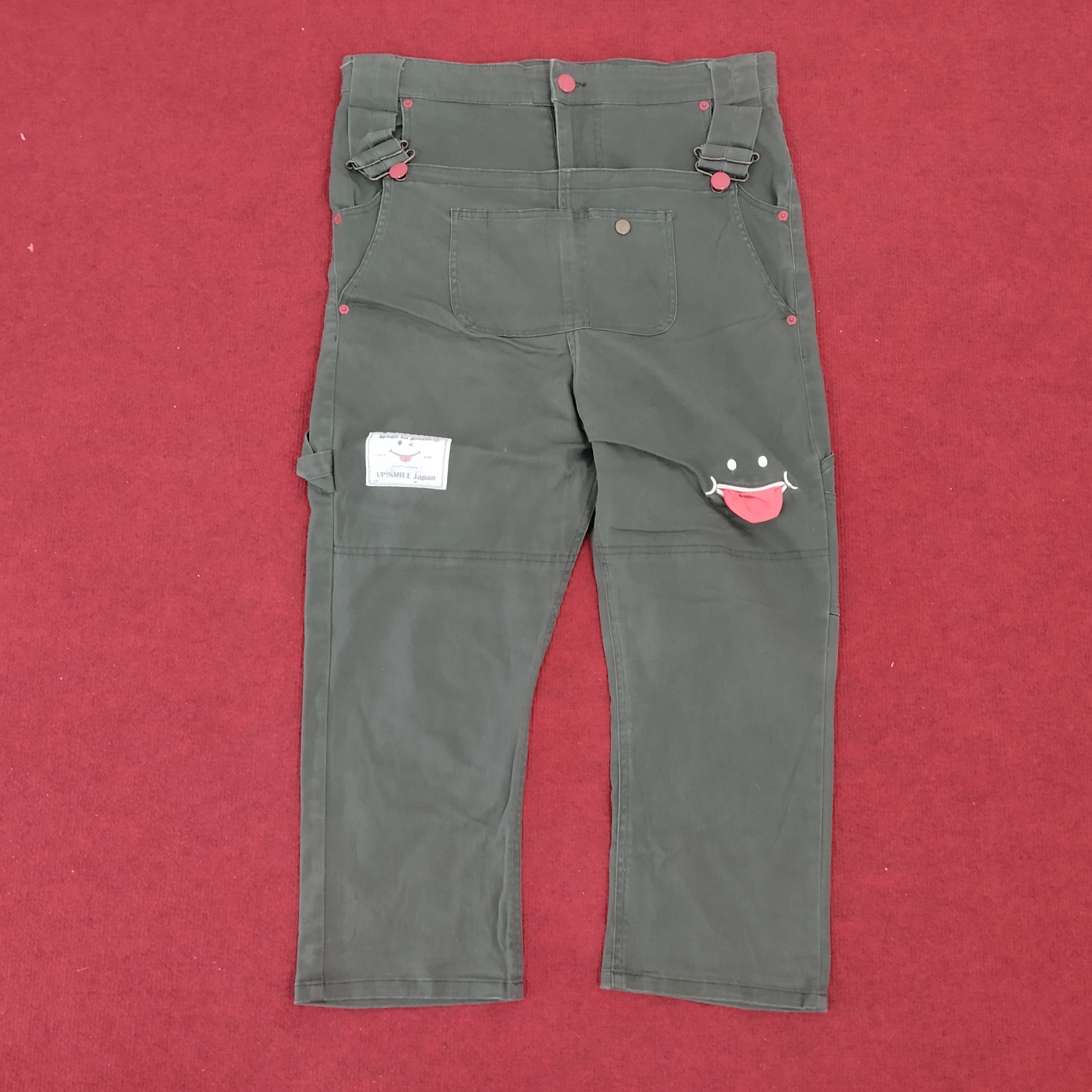 UP SMILE Streetwear Fashion Style Rare Pants dp1