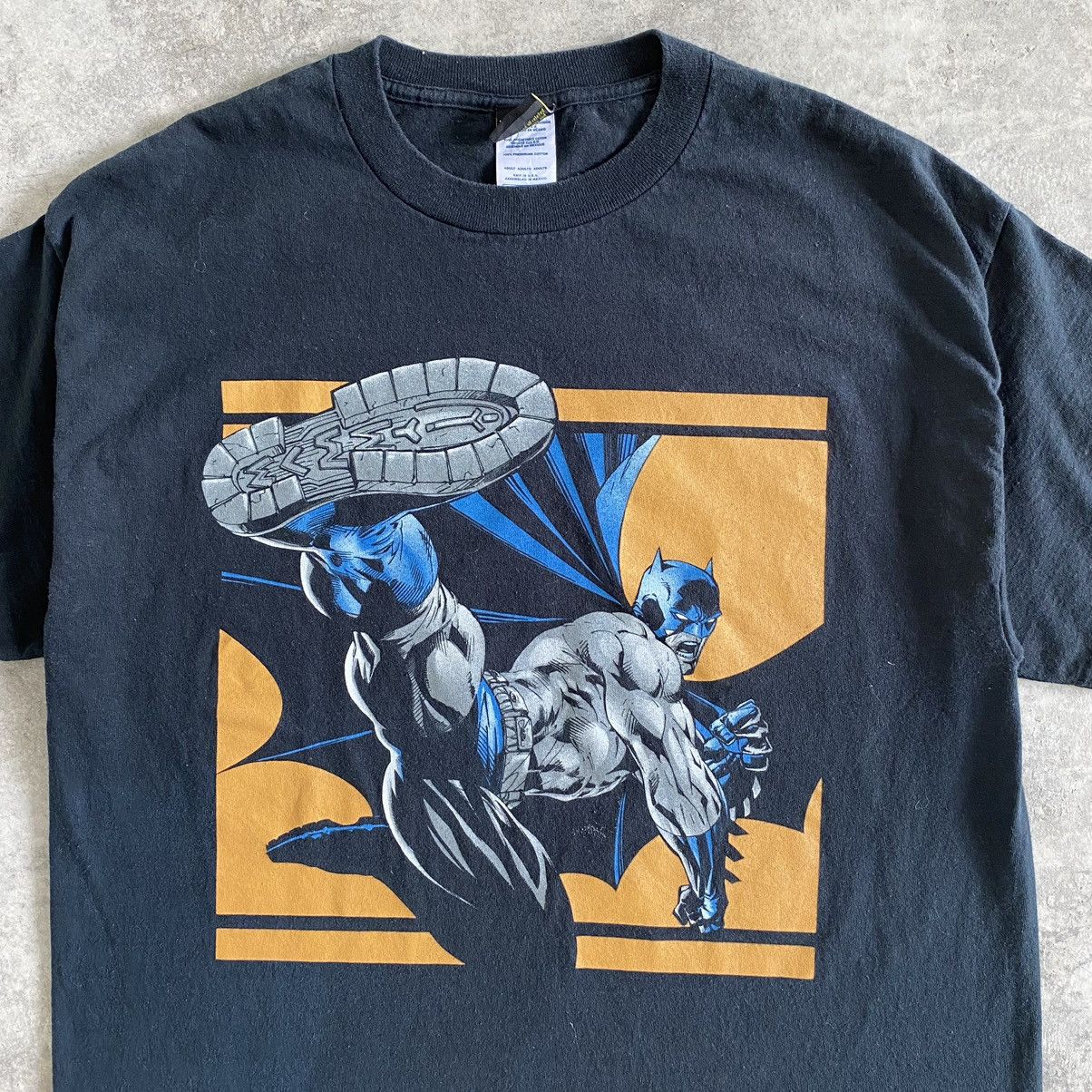 DC Comics Vintage Y2K The Batman Animated Series Promo T-shirt Size US L / EU 52-54 / 3 - 3 Thumbnail