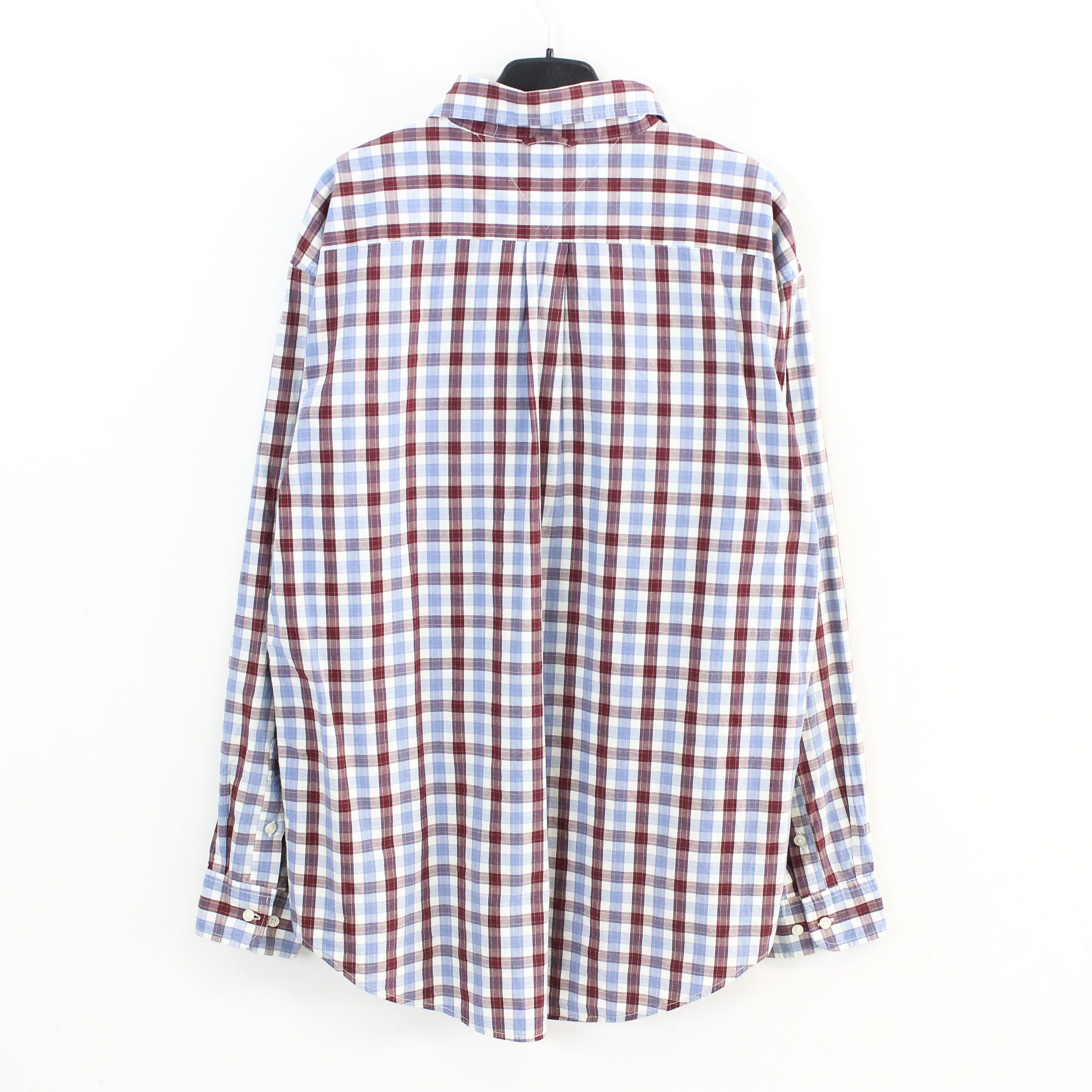 Tommy Hilfiger Casual Shirt Check Plaid Tartan Long Sleeve Formal Top Size US XL / EU 56 / 4 - 4 Thumbnail