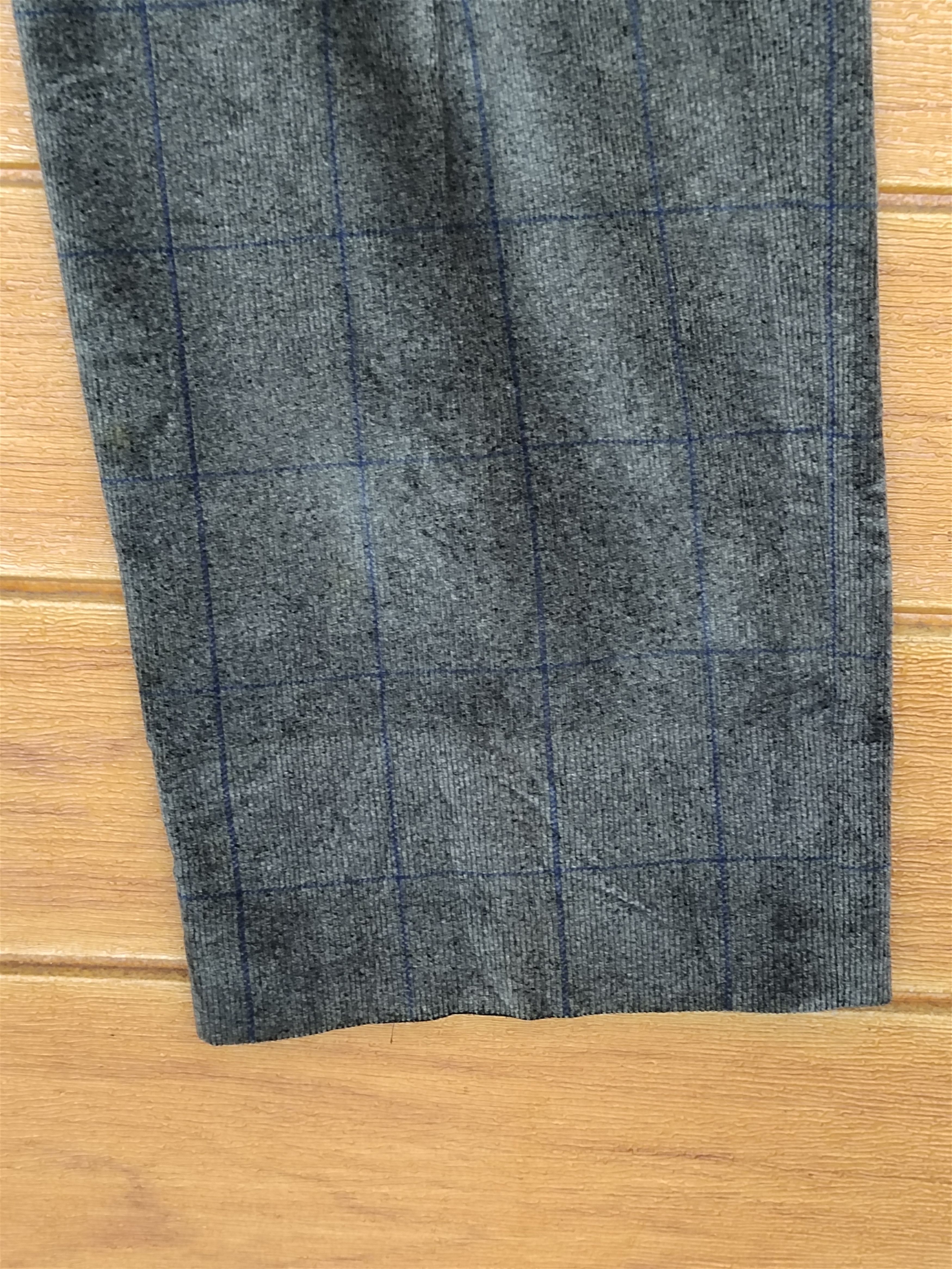 Salvatore Ferragamo Salvatore Ferragamo Checkered Wide Baggy Trouser Pant Size US 33 - 8 Thumbnail