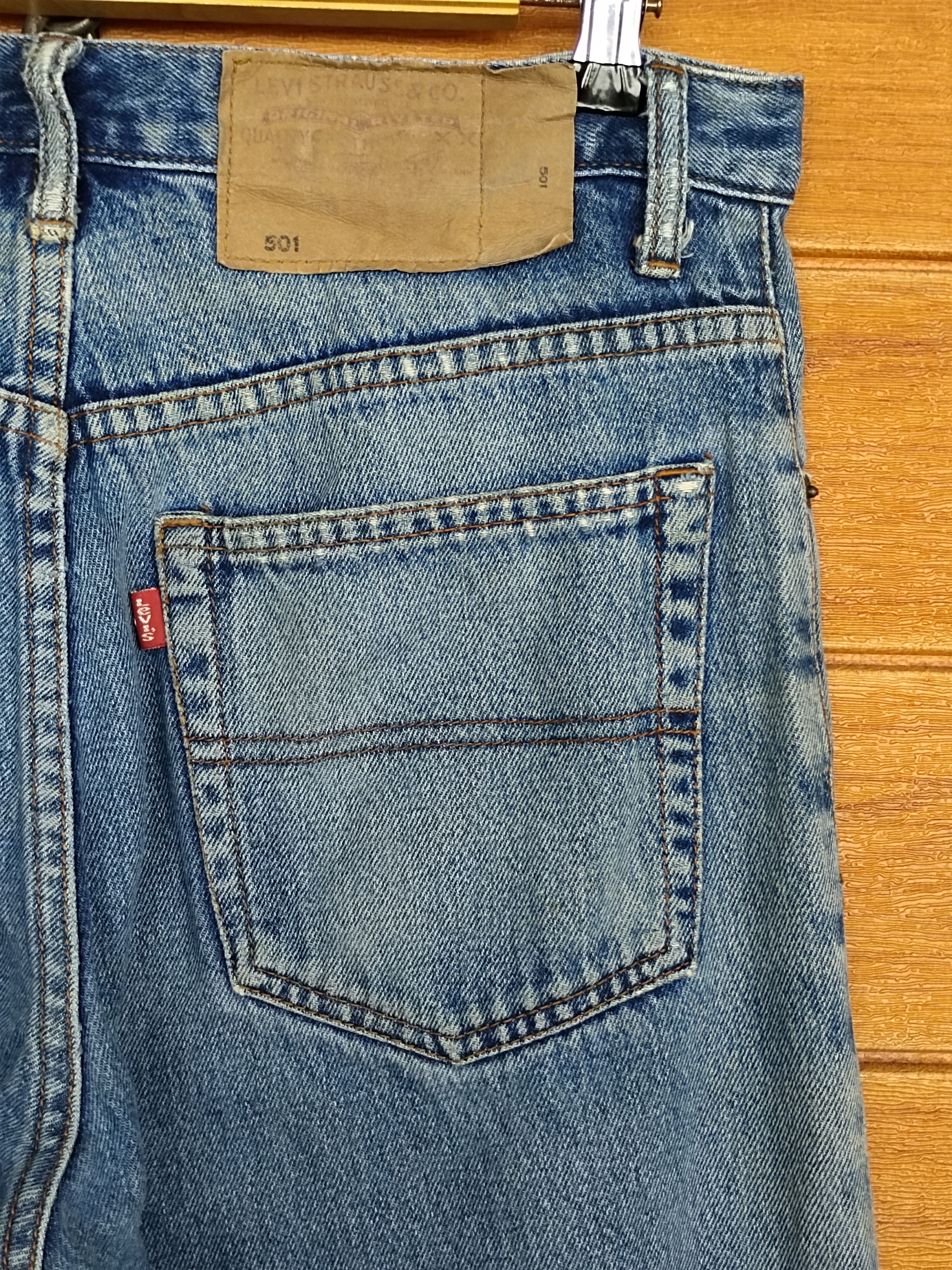Levi's Vintage Levi's 501 Distressed Denim Jeans Kurt Cobain Size US 32 / EU 48 - 12 Thumbnail