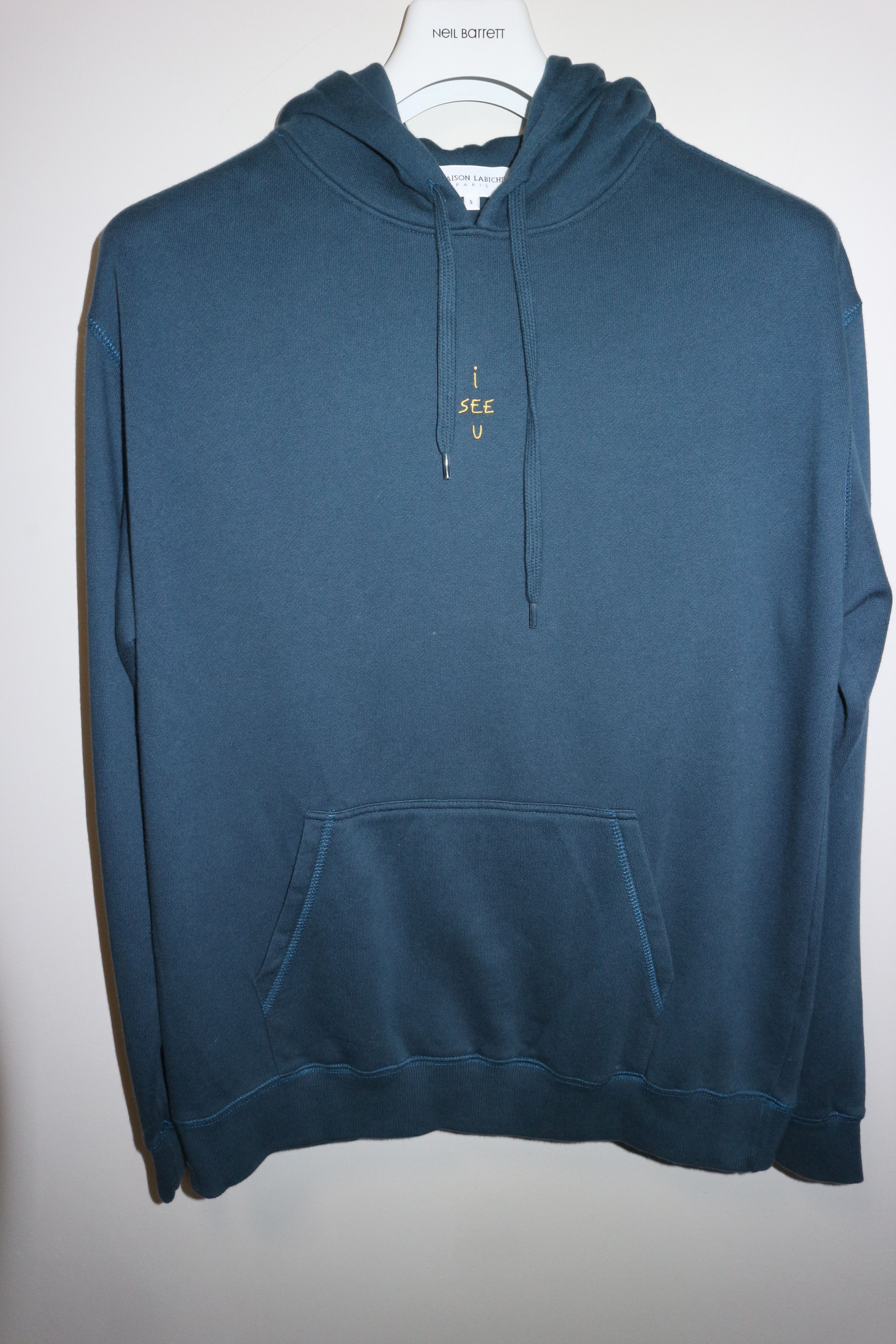 Maison Labiche "I see you" embroidered hoodie Size US S / EU 44-46 / 1 - 1 Thumbnail