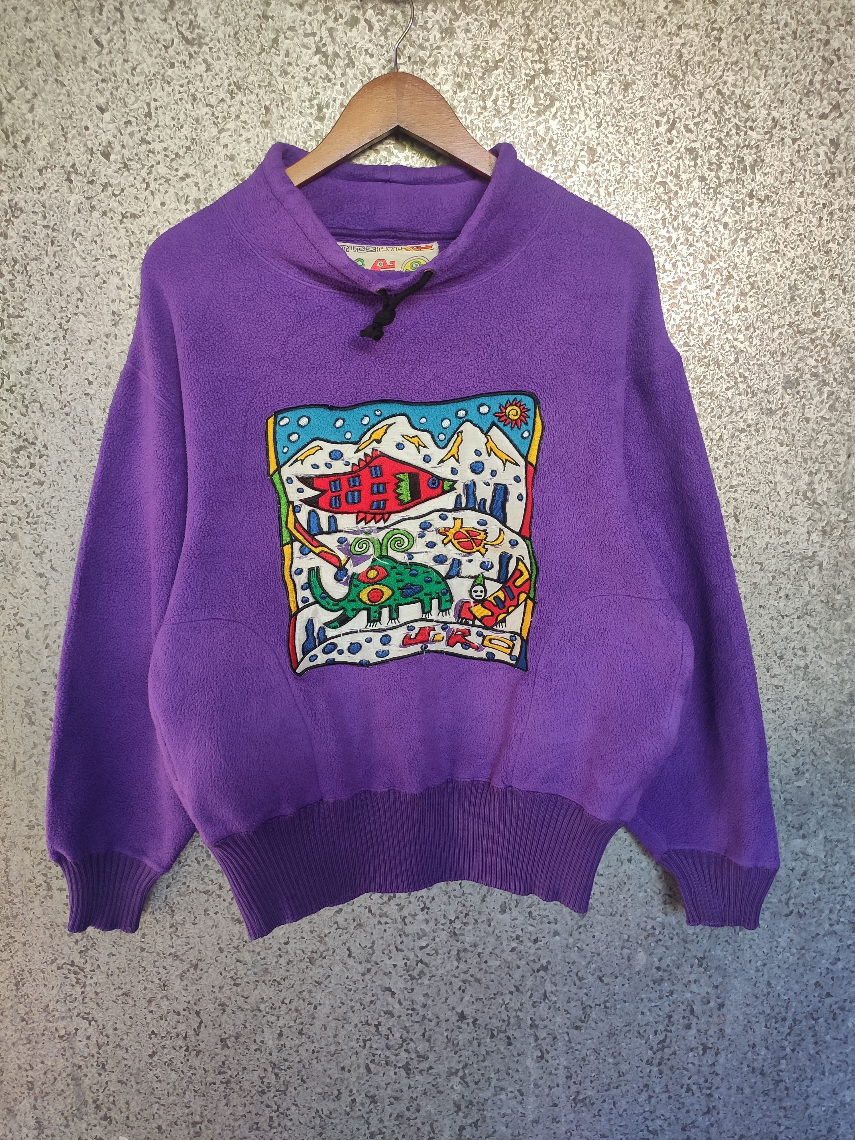 Vintage 🔥 Vintage Jiro sweatshirt Art design Size US M / EU 48-50 / 2 - 1 Thumbnail
