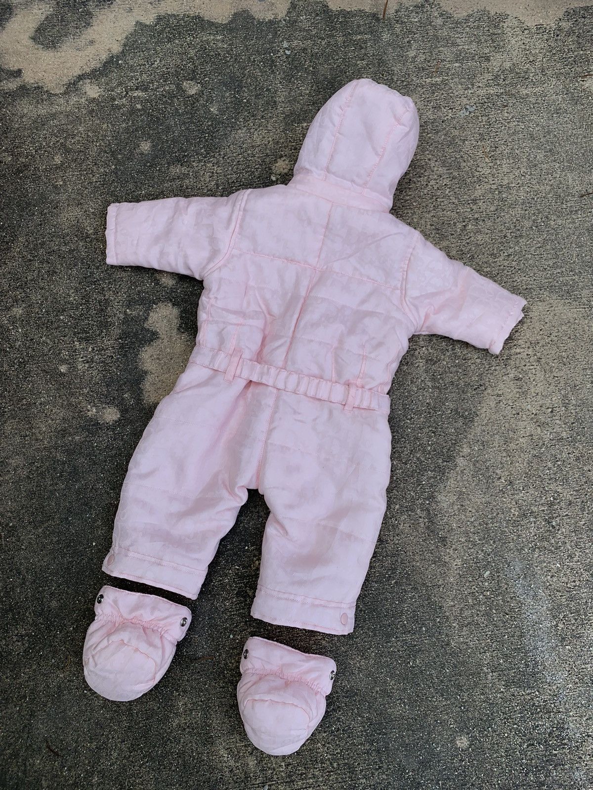 Dior INFANT 3M FULL OBLIQUE MONOGRAM DIOR PUFFER JUMPSUIT Size US XXS / EU 40 - 2 Thumbnail