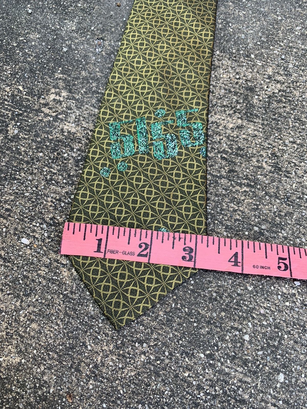 Jean Paul Gaultier VINTAGE JPG SILK TIE 55.5" Size ONE SIZE - 7 Thumbnail
