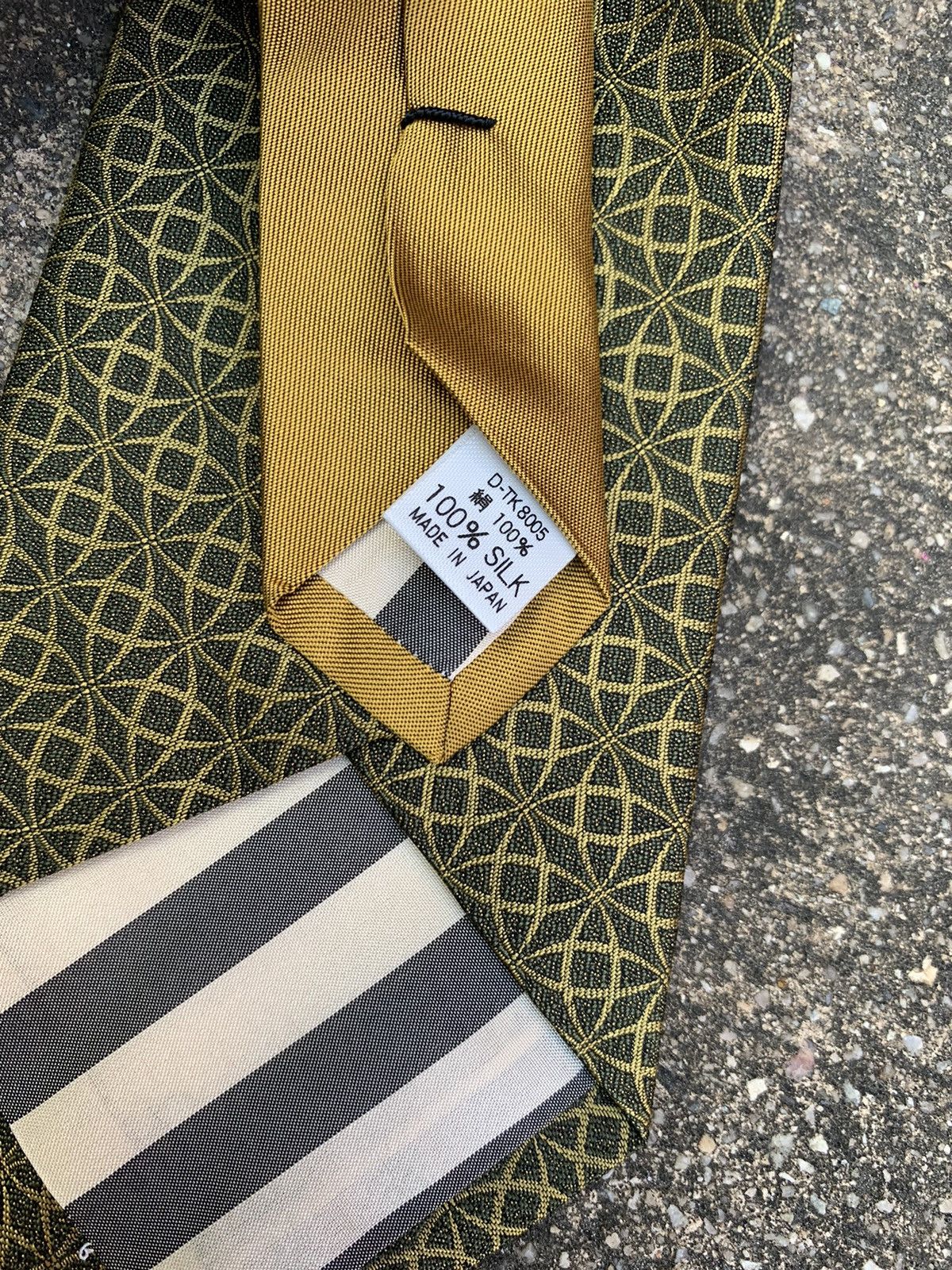 Jean Paul Gaultier VINTAGE JPG SILK TIE 55.5" Size ONE SIZE - 5 Thumbnail