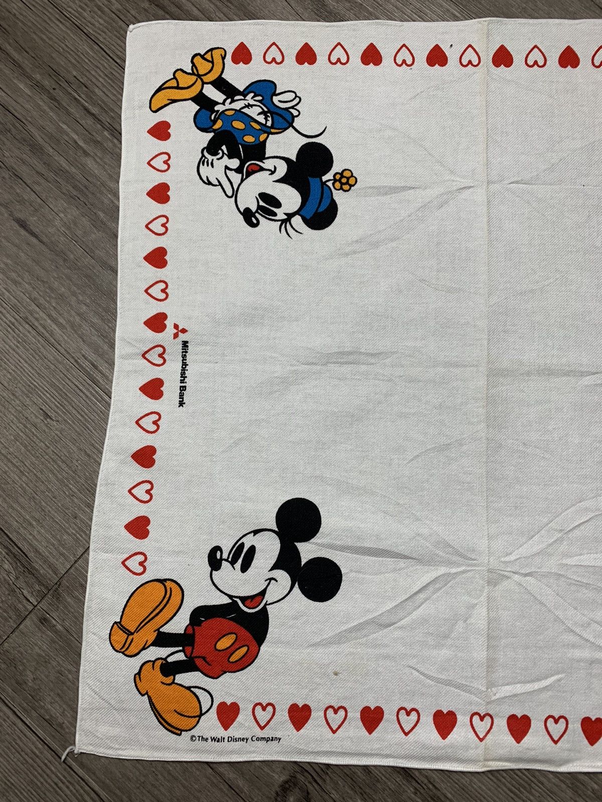 Disney Disney Mickey Handkerchief Neckerchief Bandana Pocket Square Size ONE SIZE - 3 Thumbnail
