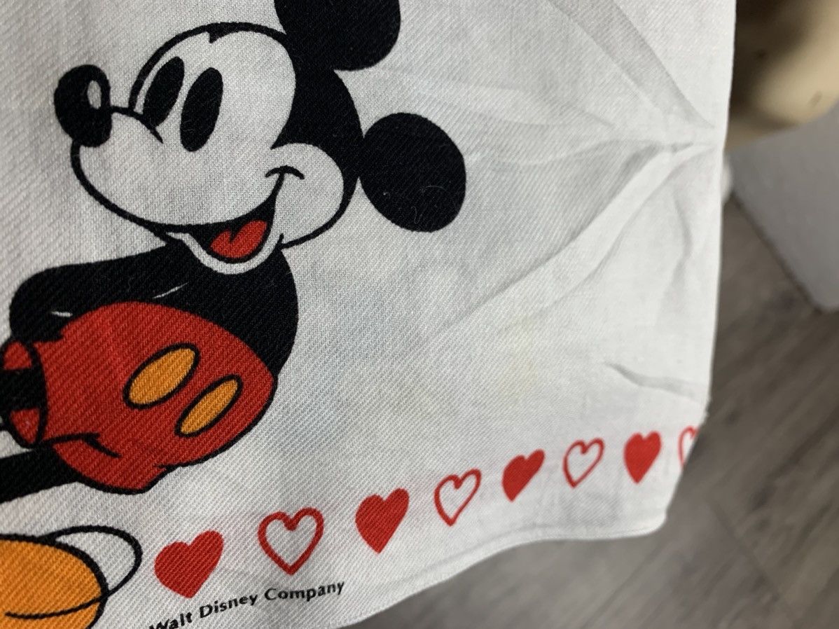 Disney Disney Mickey Handkerchief Neckerchief Bandana Pocket Square Size ONE SIZE - 5 Thumbnail