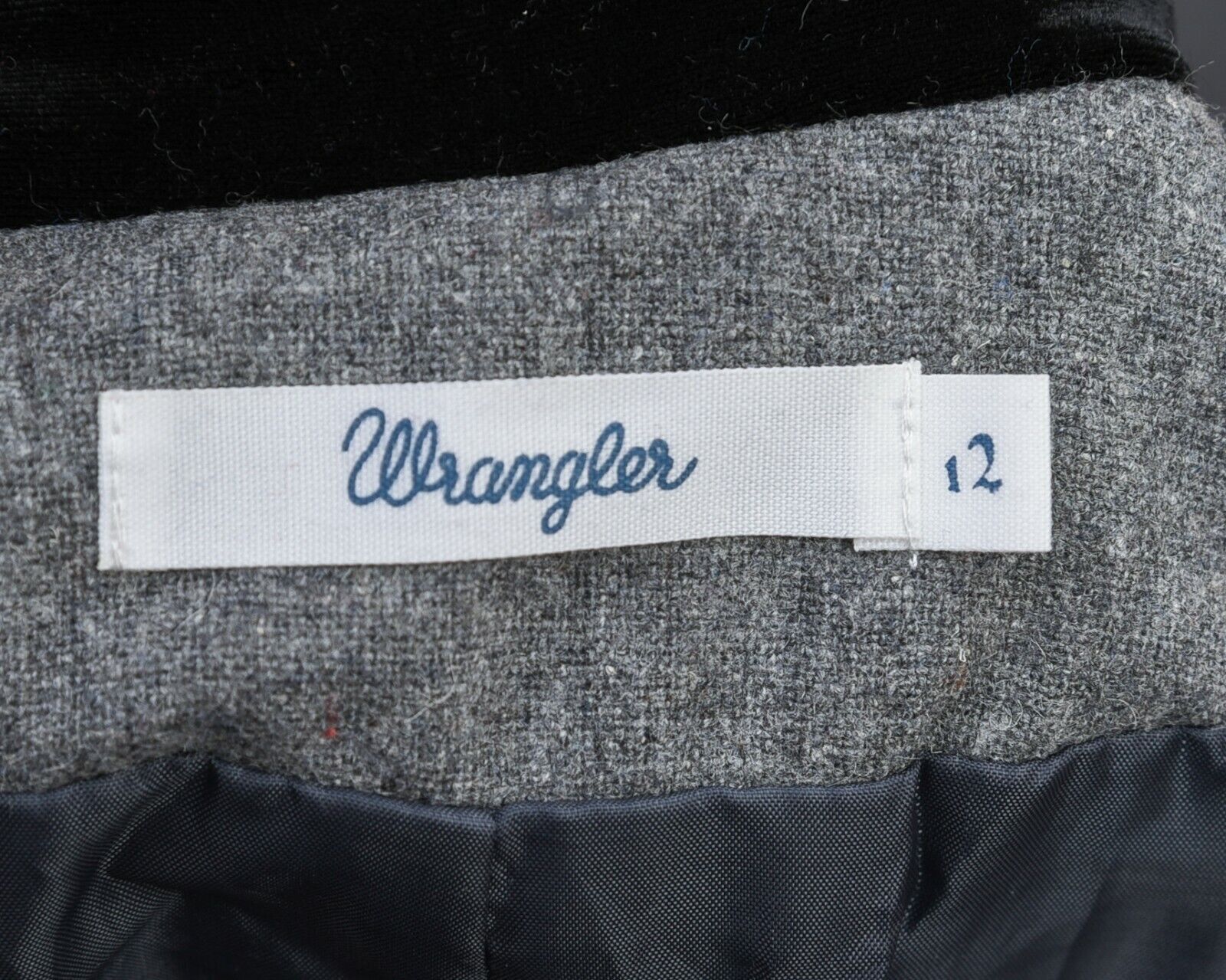 Vintage × Wrangler L Wool Blend Double Breasted Blazer Jacket Work Tailored VTG Size L / US 10 / IT 46 - 8 Thumbnail