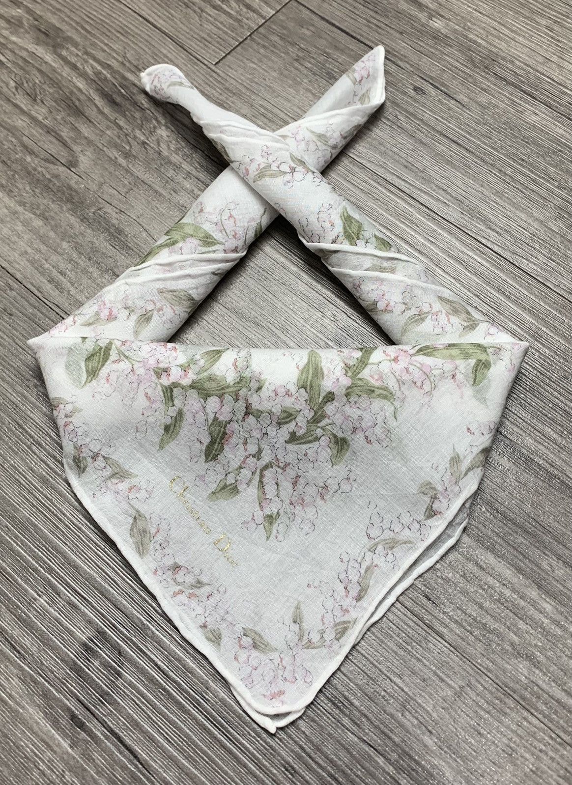 Christian Dior Handkerchief Neckerchief Bandana