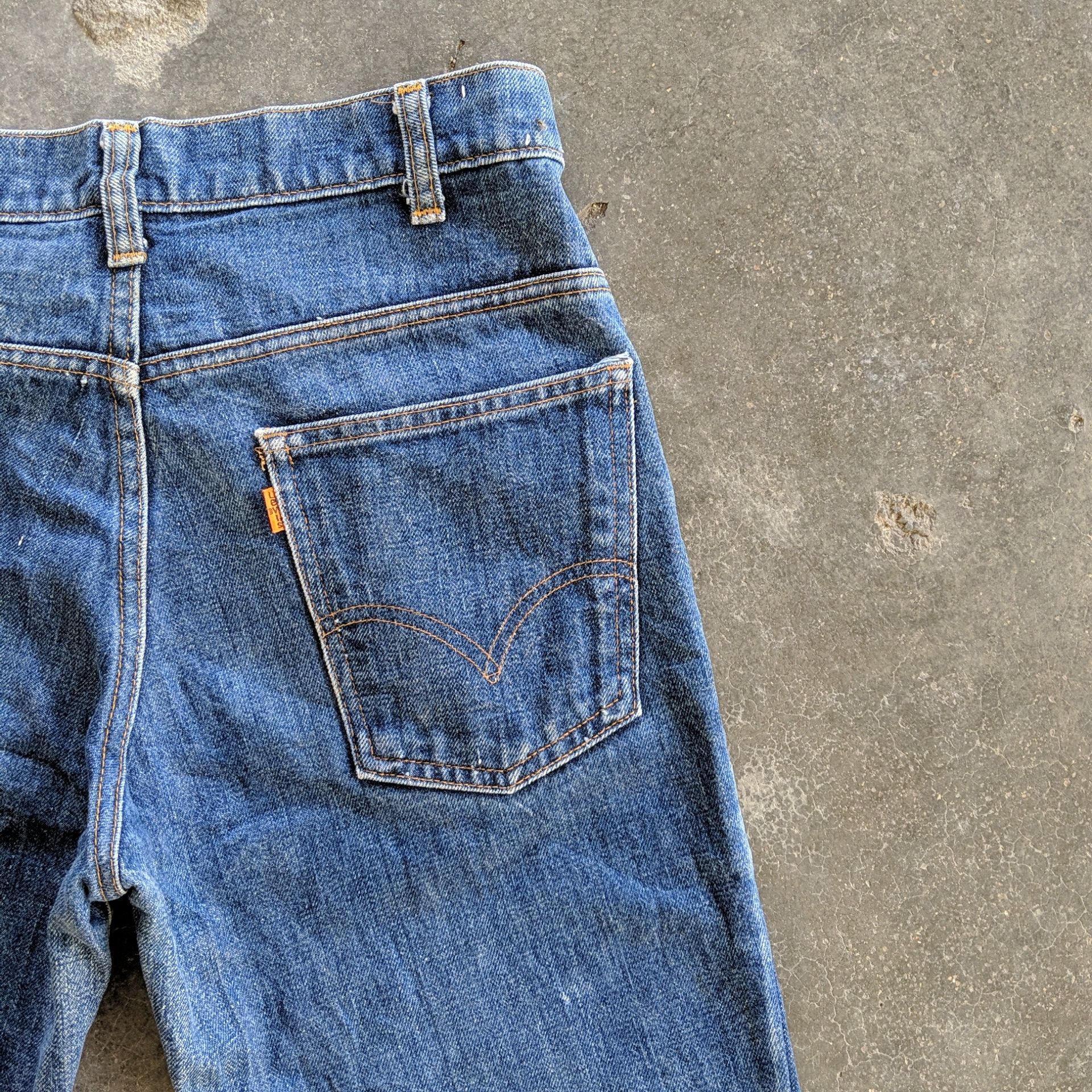 Levi's Vintage Levi’s 70s Single Digit Faded FLARE Jeans Denim Pant Size US 32 / EU 48 - 17 Thumbnail