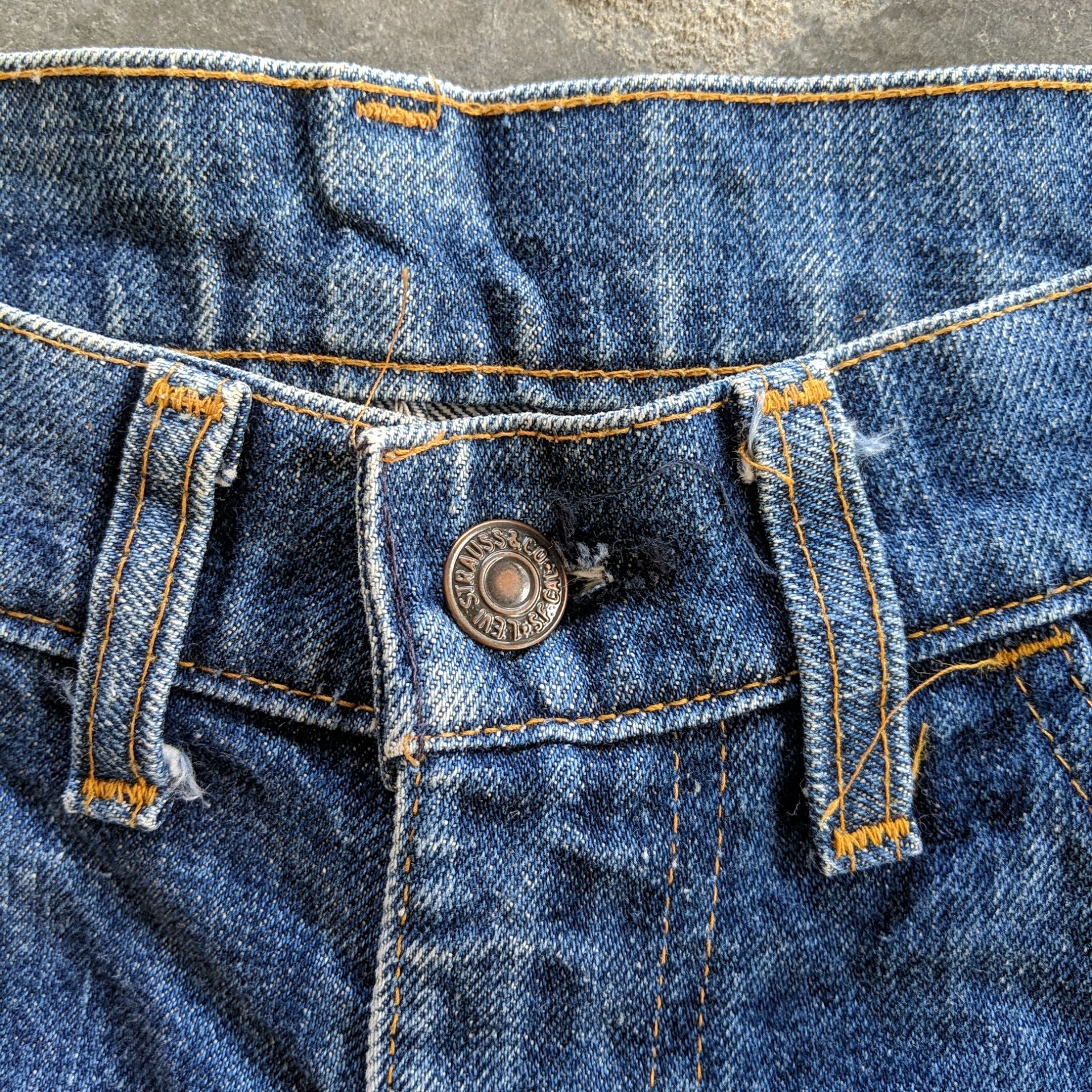 Levi's Vintage Levi’s 70s Single Digit Faded FLARE Jeans Denim Pant Size US 32 / EU 48 - 8 Thumbnail