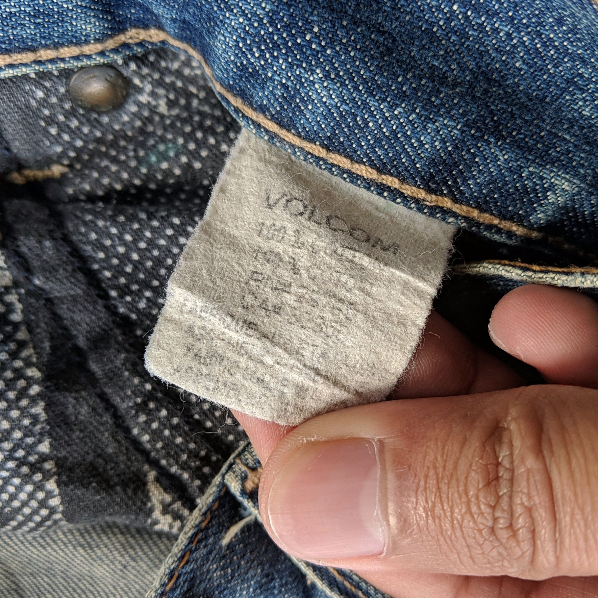 Vintage Vintage Volcom Liberated Rusty Distressed Denim Jeans Pants Size US 32 / EU 48 - 16 Thumbnail