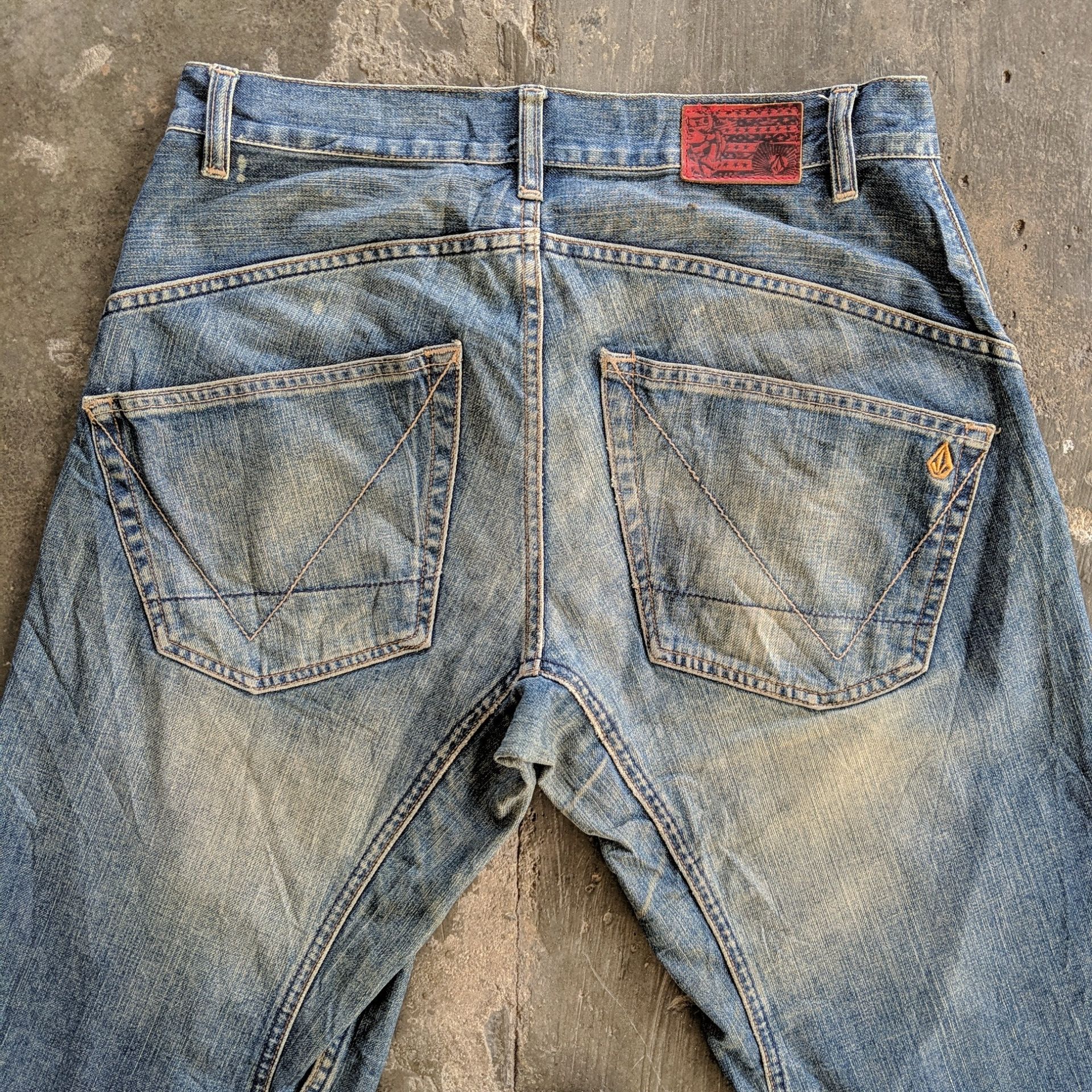Vintage Vintage Volcom Liberated Rusty Distressed Denim Jeans Pants Size US 32 / EU 48 - 11 Thumbnail
