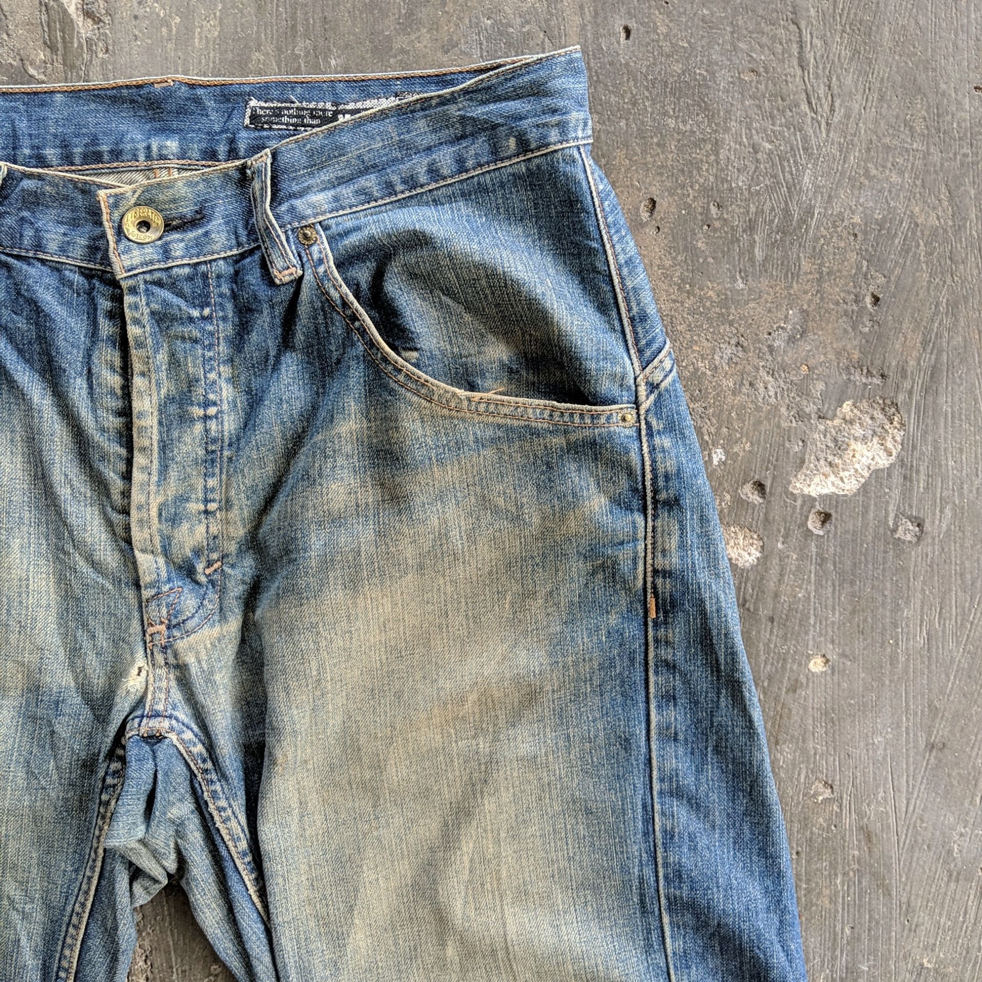 Vintage Vintage Volcom Liberated Rusty Distressed Denim Jeans Pants Size US 32 / EU 48 - 4 Thumbnail