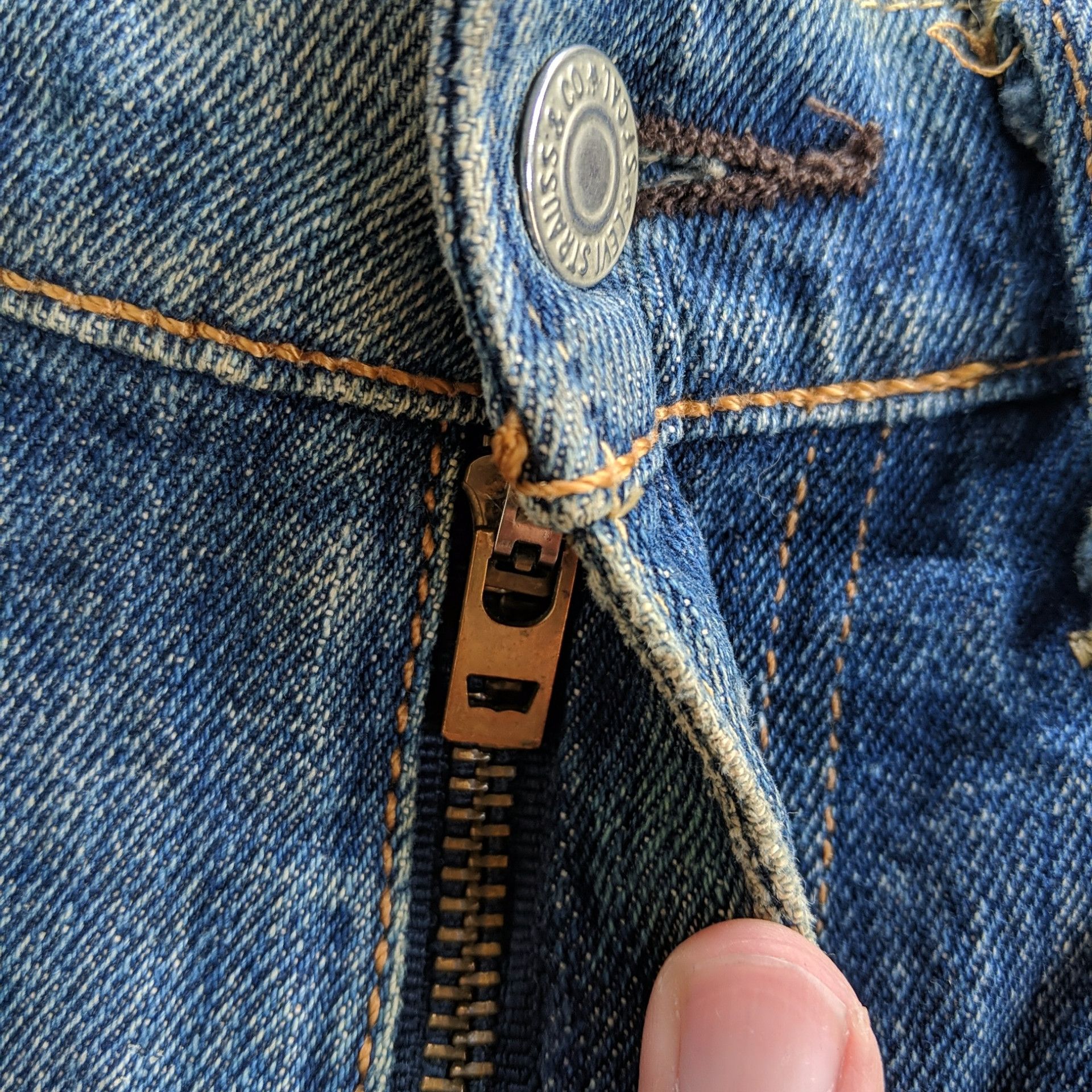 Levi's W32 Vintage Levi's 510 Distressed Faded Denim Jeans Pants Size US 32 / EU 48 - 4 Thumbnail