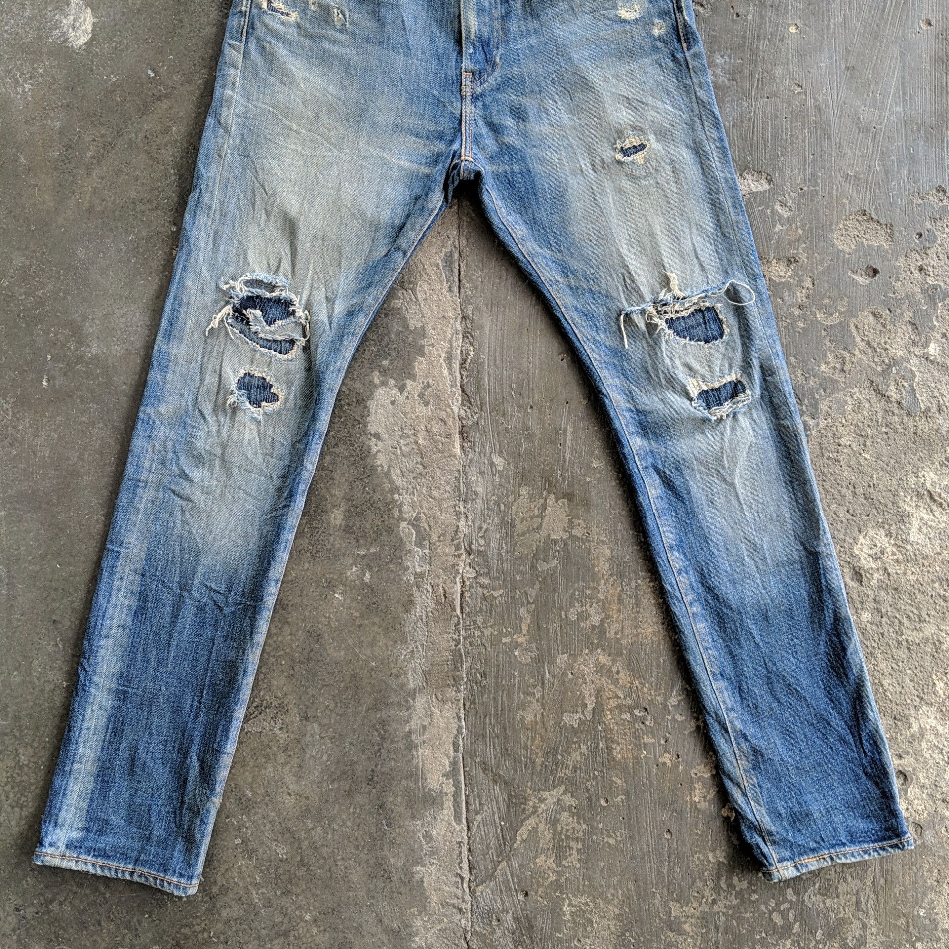 Levi's W32 Vintage Levi's 510 Distressed Faded Denim Jeans Pants Size US 32 / EU 48 - 12 Thumbnail