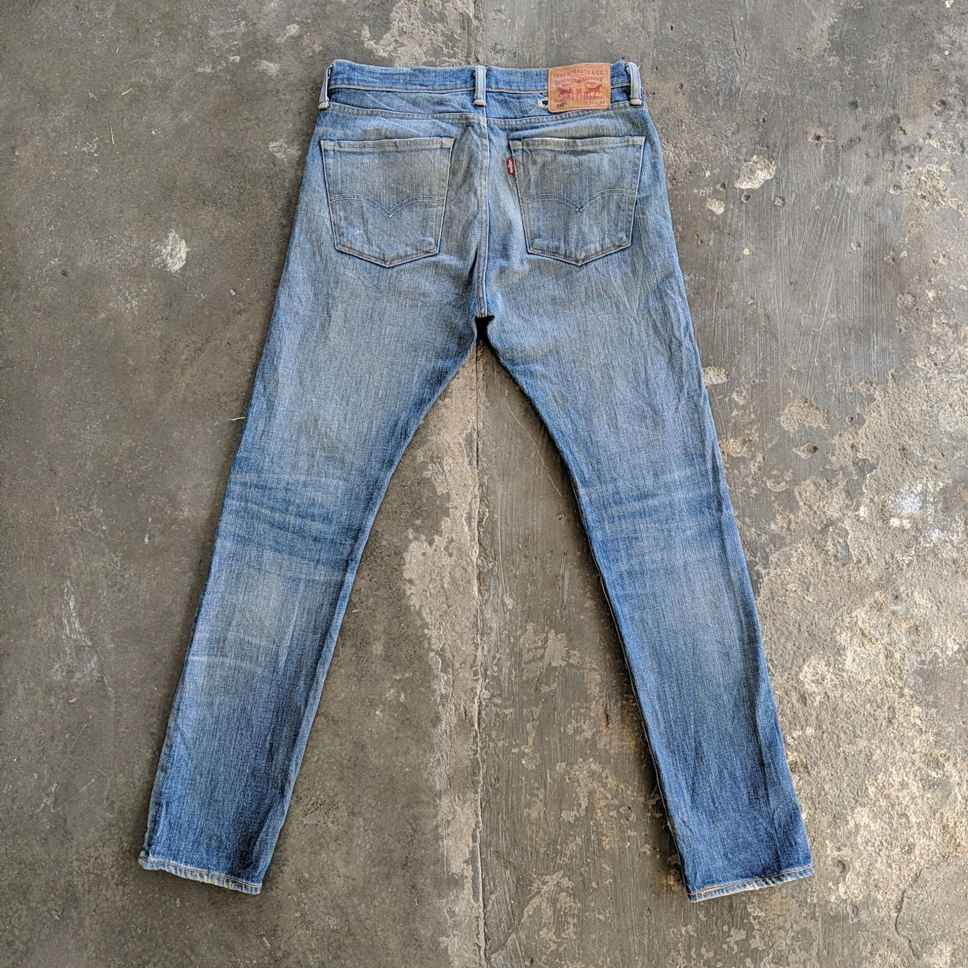 Levi's W32 Vintage Levi's 510 Distressed Faded Denim Jeans Pants Size US 32 / EU 48 - 6 Thumbnail