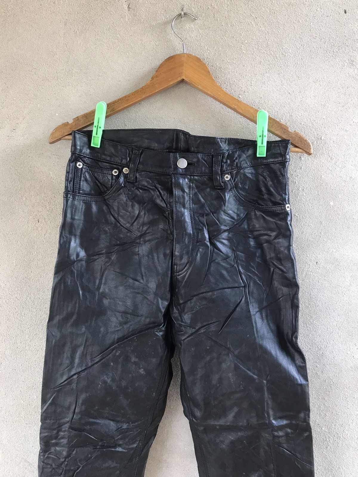 Genuine Leather × Leather Leather pants Size US 29 - 5 Thumbnail