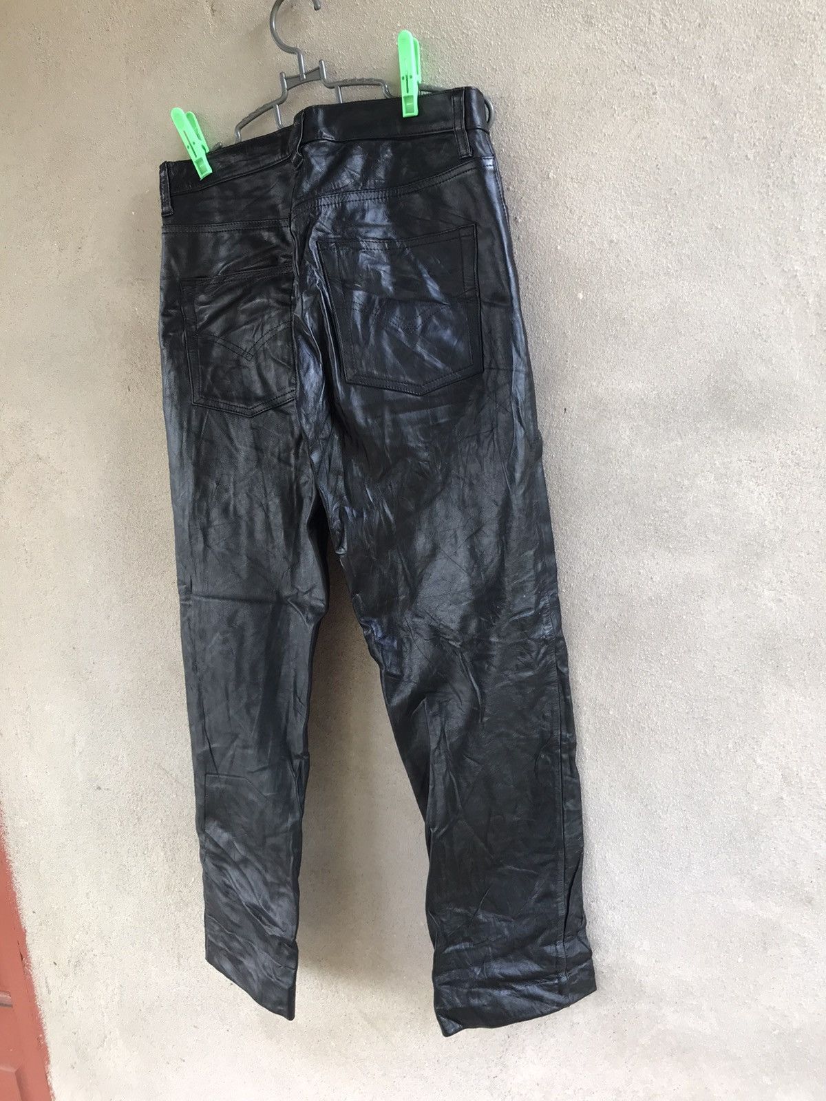 Genuine Leather × Leather Leather pants Size US 29 - 8 Thumbnail